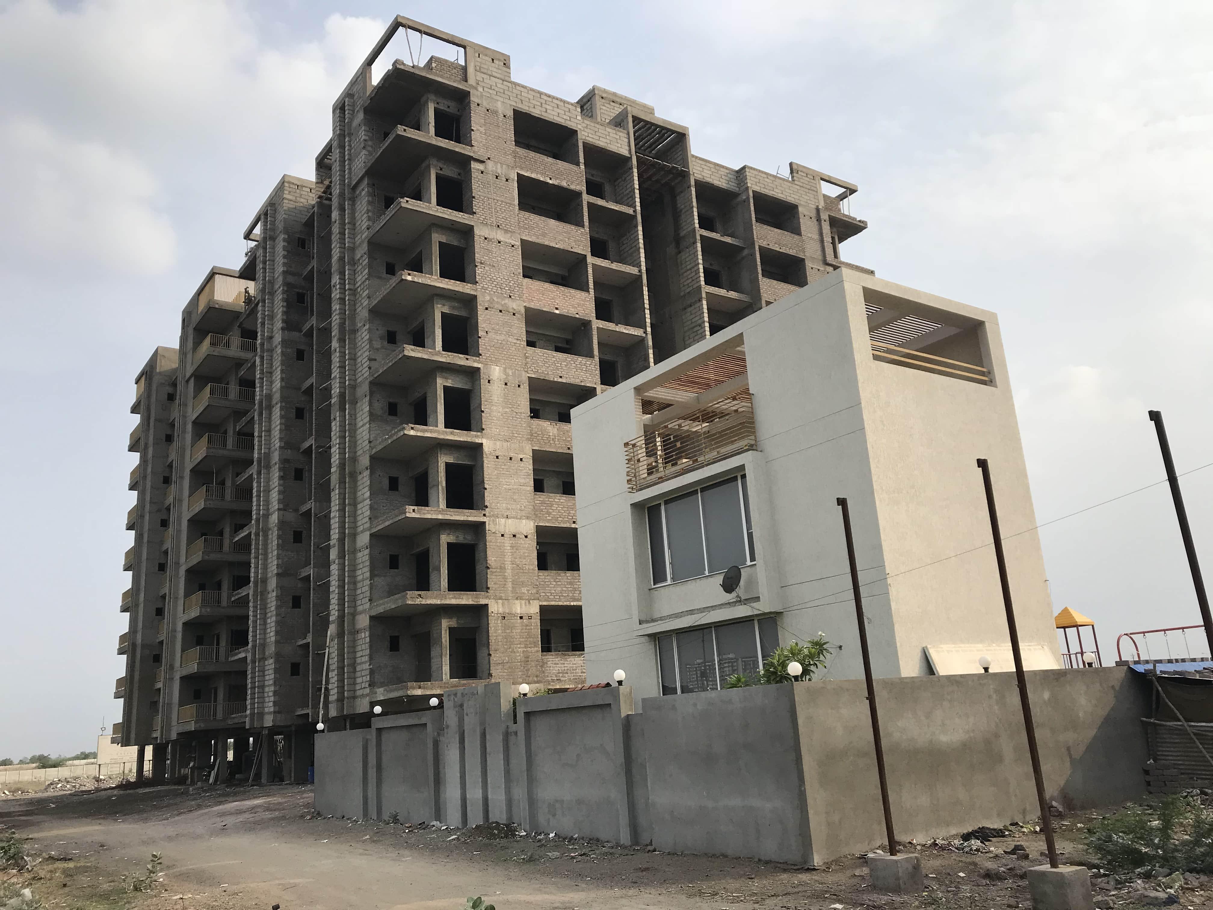 165335_const of real estate project Shree Vallabh Vatika located at Mavdi, Rajkot, Gujarat