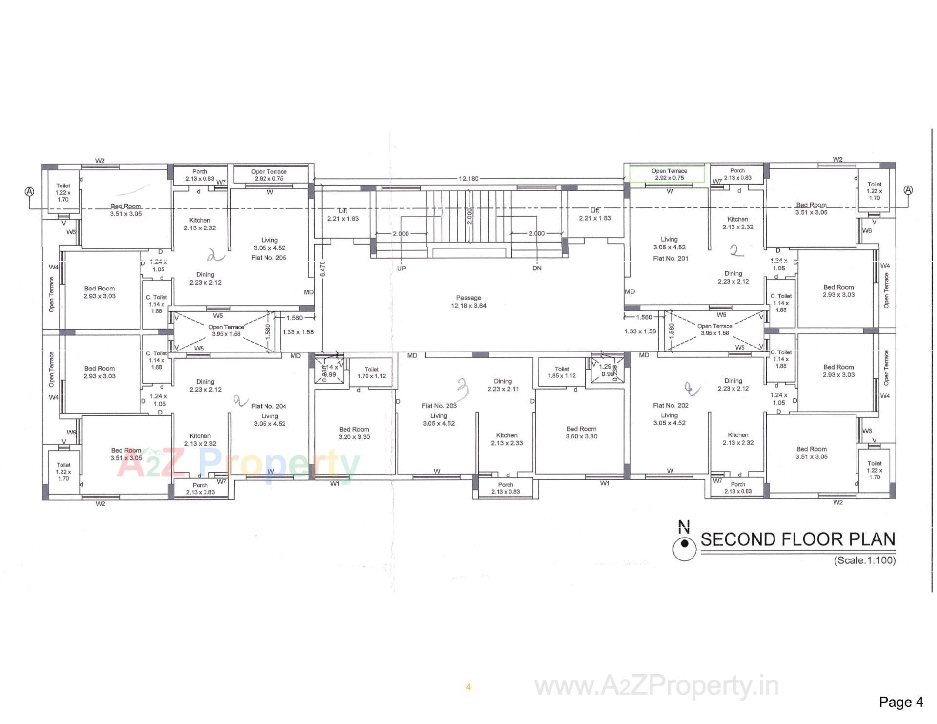 Layout of real estate project Shree Vraj Villa located at Ghanteshwar, Rajkot, Gujarat