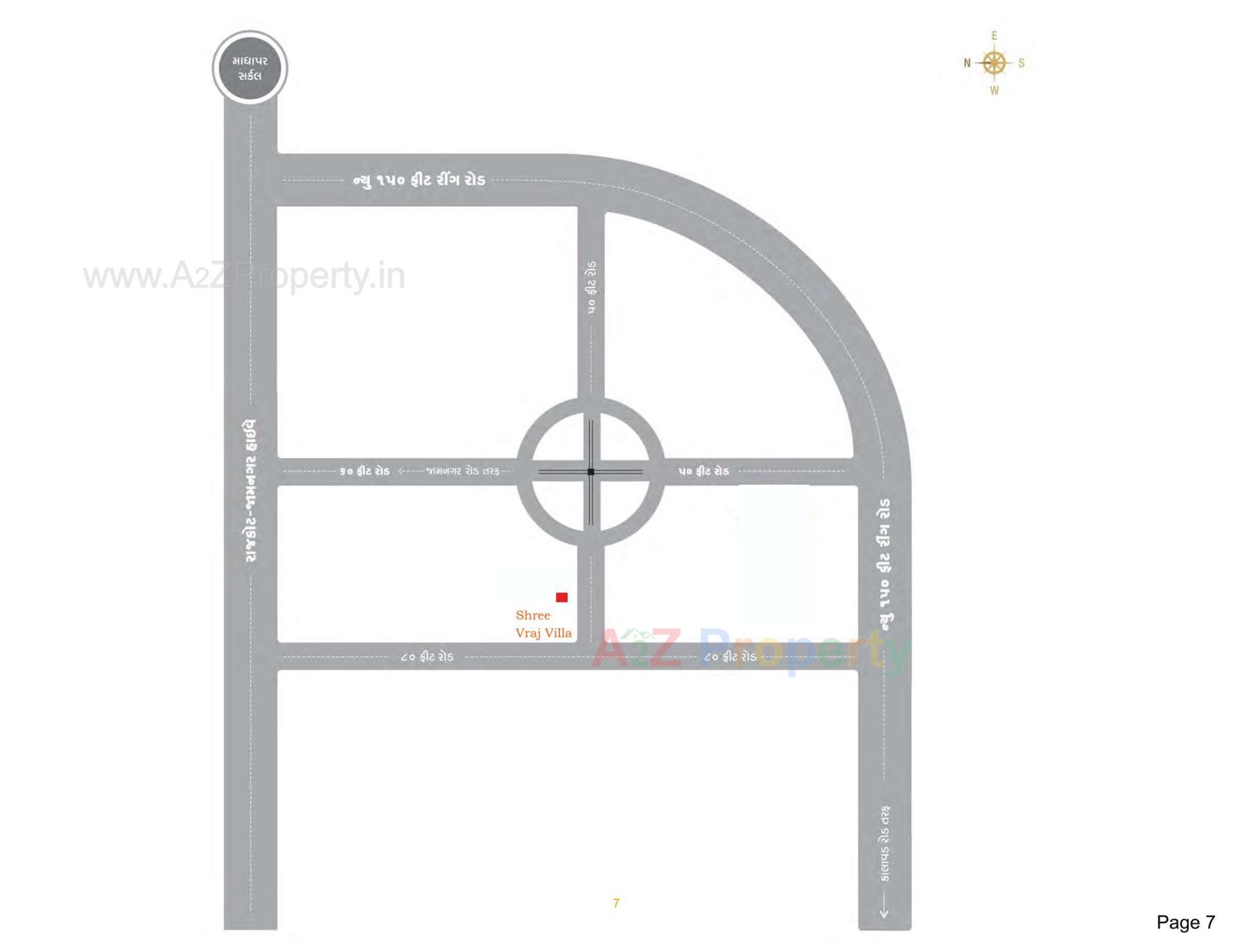  of real estate project Shree Vraj Villa located at Ghanteshwar, Rajkot, Gujarat