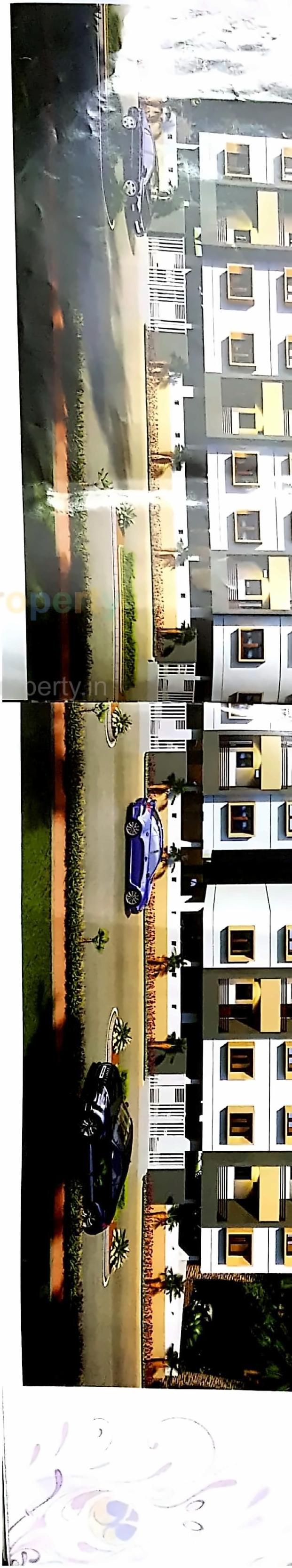 3D Elevation of real estate project Shreeji Darshan located at Madhapar, Rajkot, Gujarat