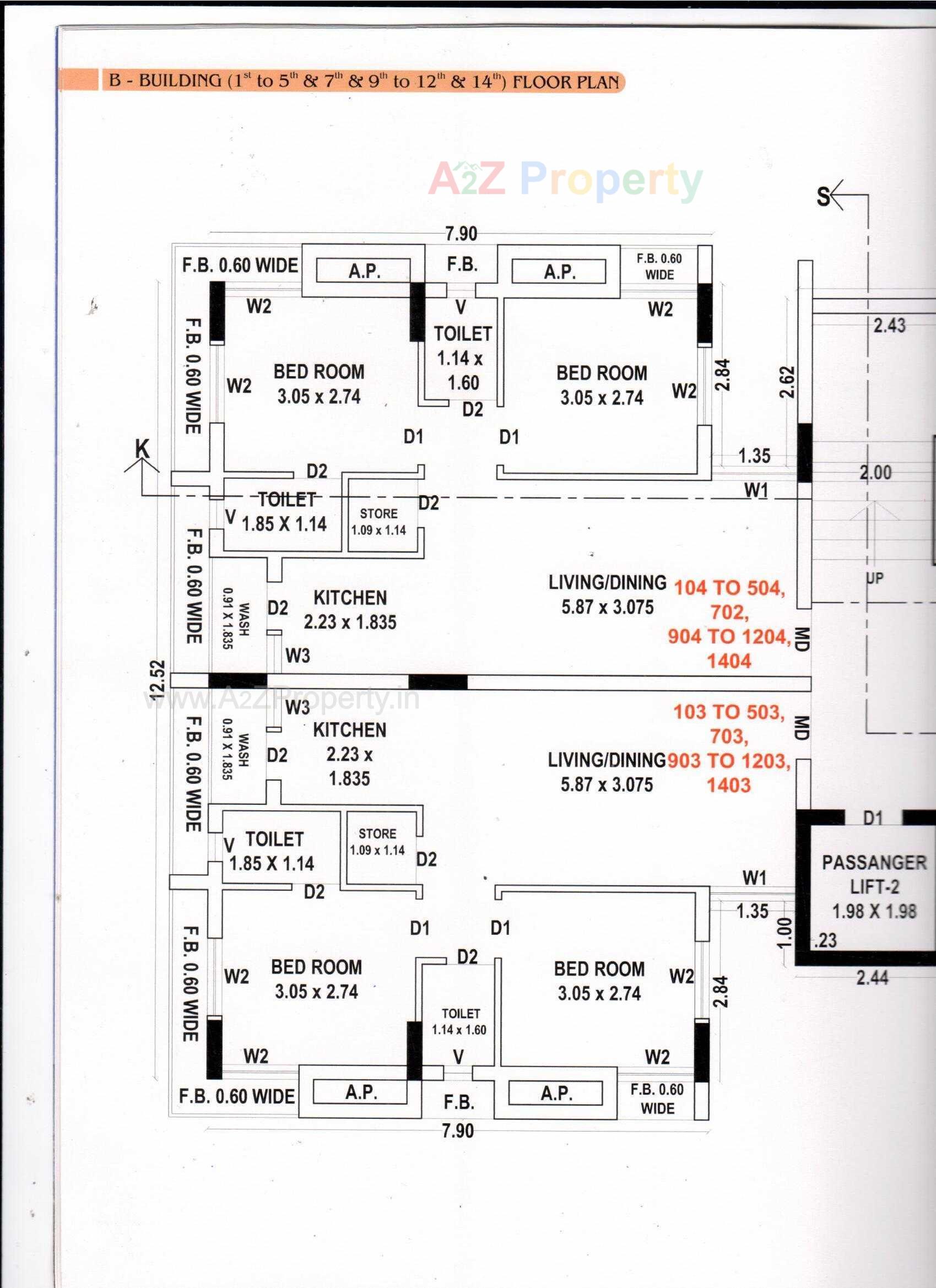 Layout of real estate project Shreeji Heights located at Kangashiyali, Rajkot, Gujarat