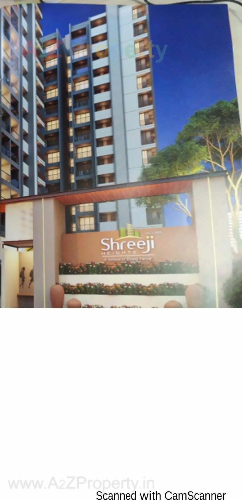 3D Elevation of real estate project Shreeji Heights located at Mavdi, Rajkot, Gujarat