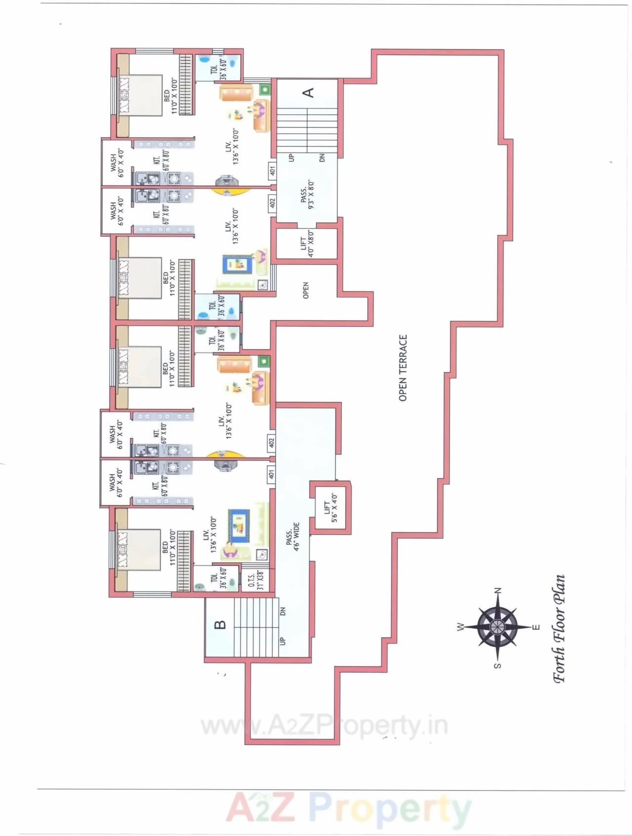 Layout of real estate project Shri Raj Complex located at Ratanpur, Rajkot, Gujarat
