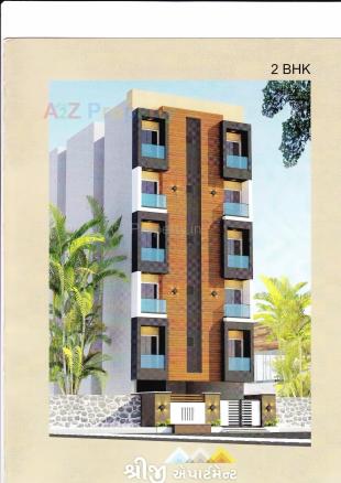 Elevation of real estate project Shriji Appartment located at Rajkot, Rajkot, Gujarat