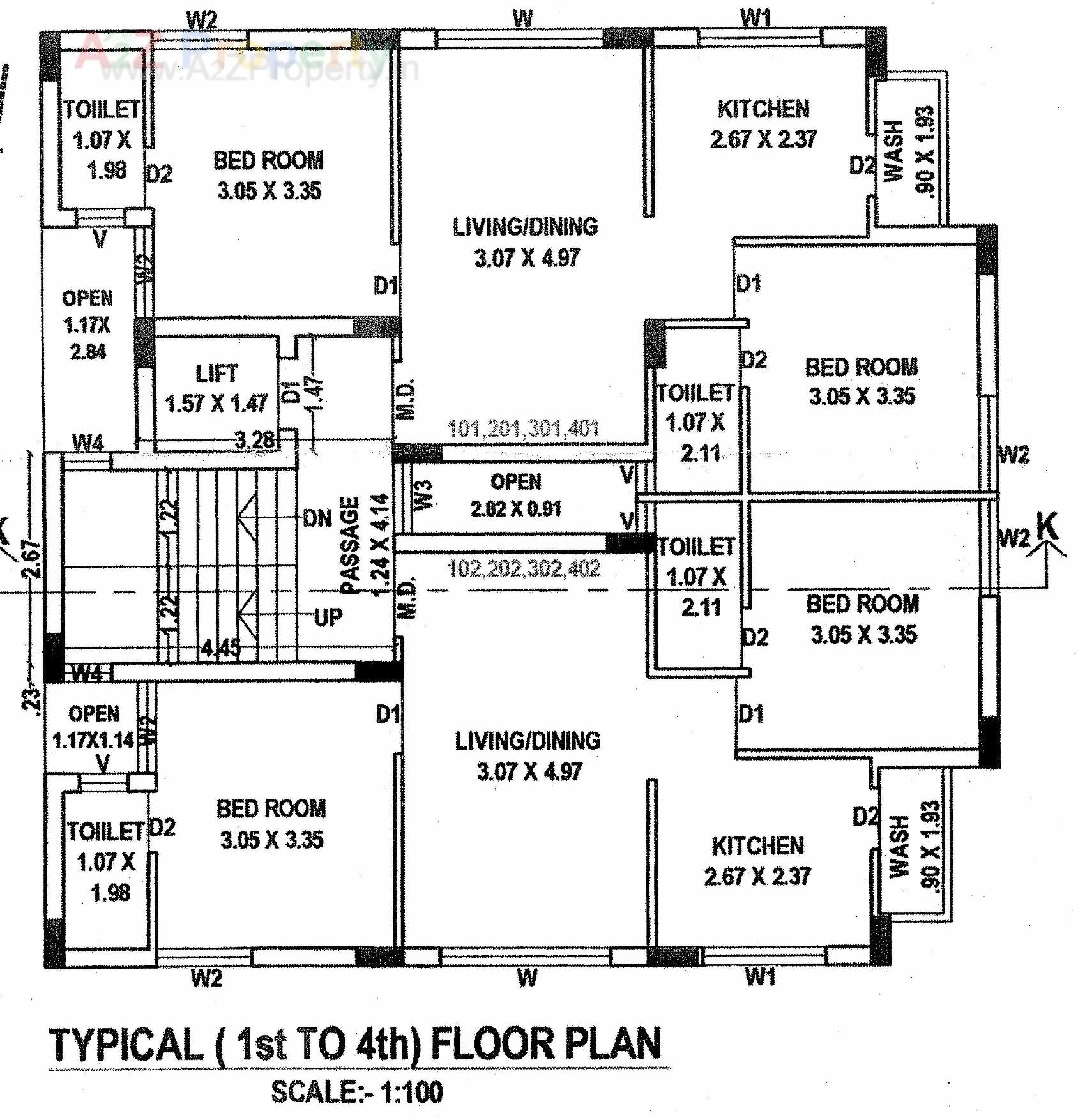 Layout of real estate project Shubh Avenue located at Rajkot, Rajkot, Gujarat
