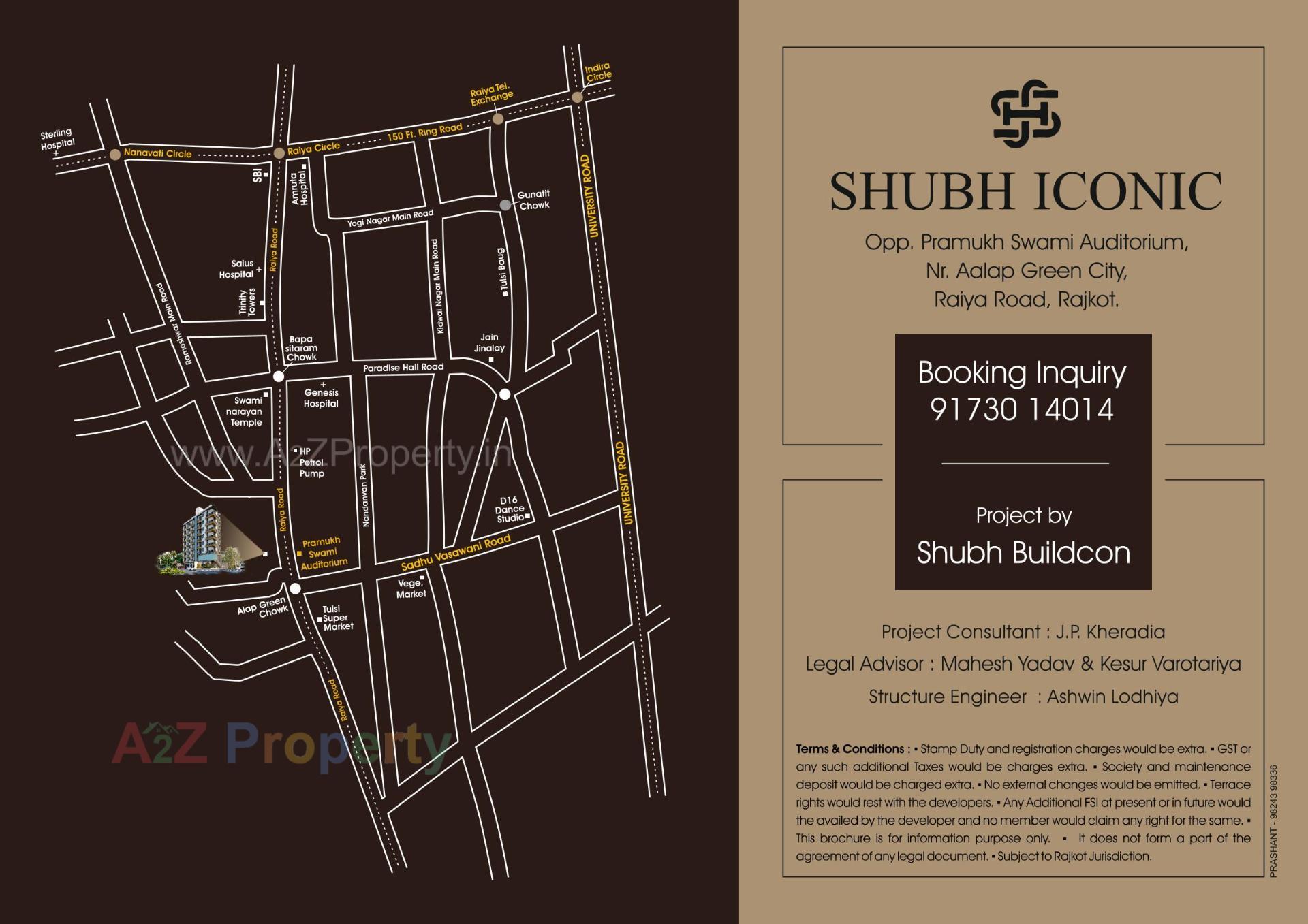  of real estate project Shubh Iconic located at Raiya, Rajkot, Gujarat