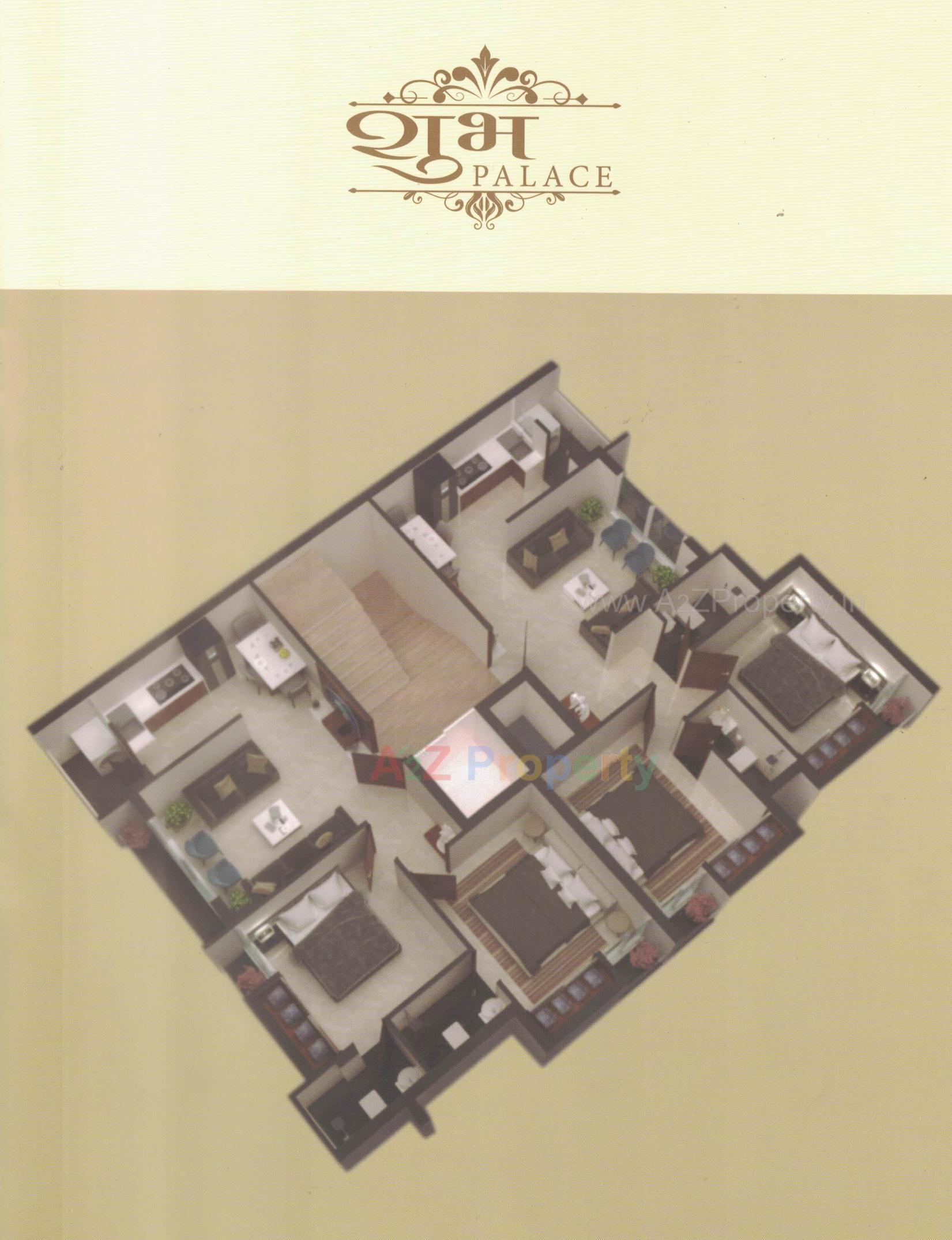 Layout of real estate project Shubh Palace located at Raiya, Rajkot, Gujarat