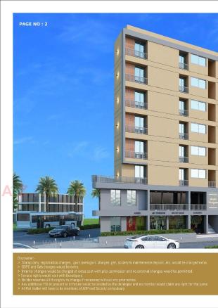 Elevation of real estate project Shubh Sangam located at Rajkot, Rajkot, Gujarat