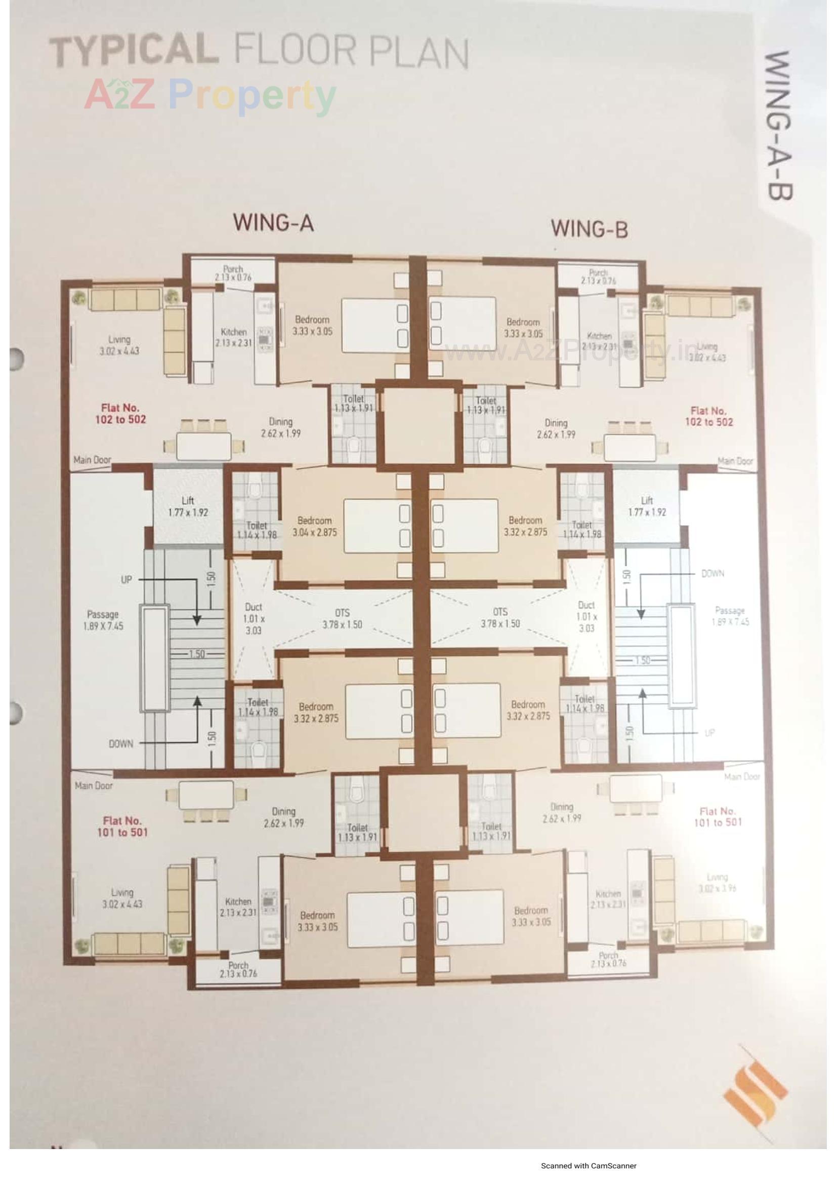 Layout of real estate project Shubham Green located at Rajkot, Rajkot, Gujarat