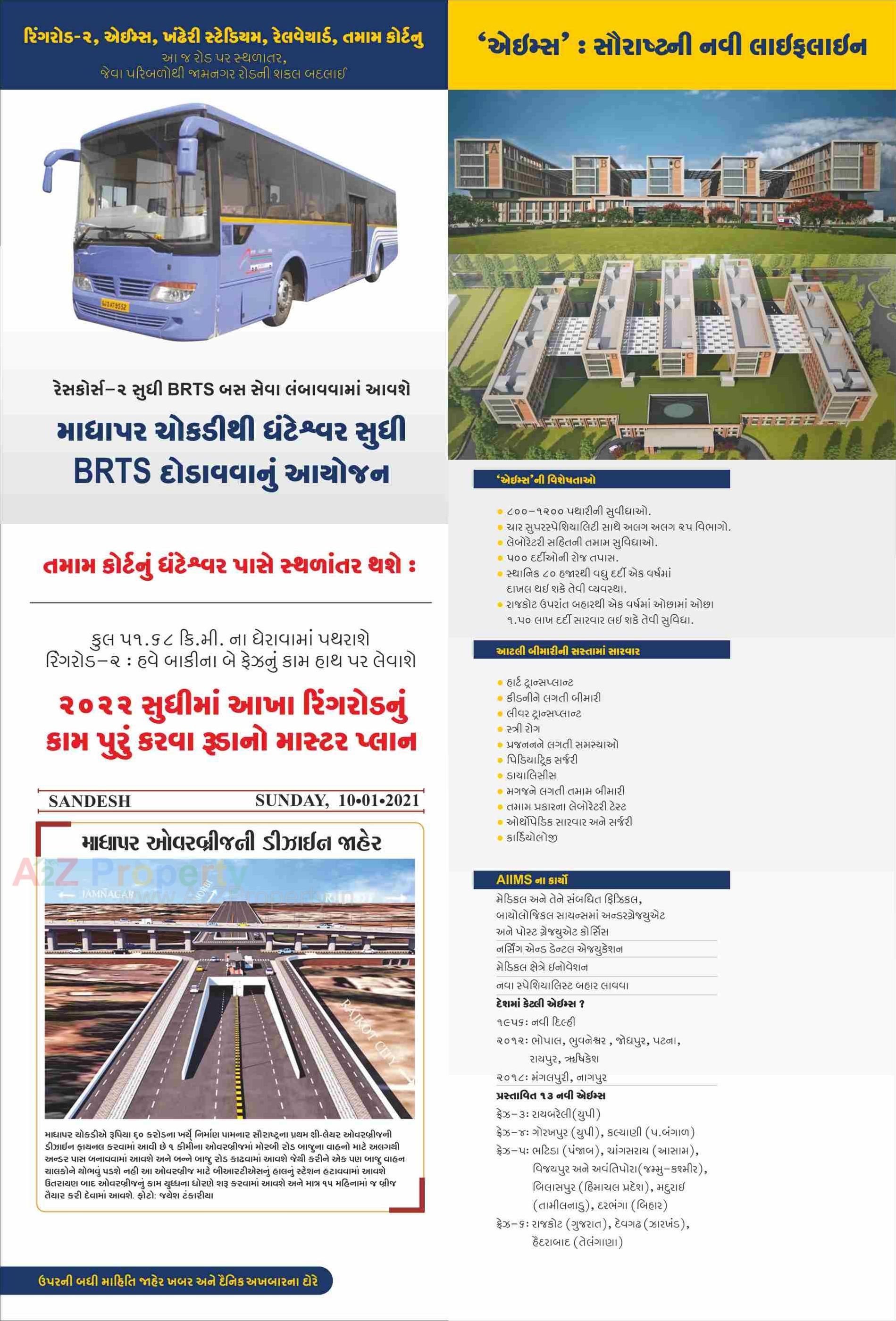  of real estate project Shubham Heights located at Ghanteshwar, Rajkot, Gujarat