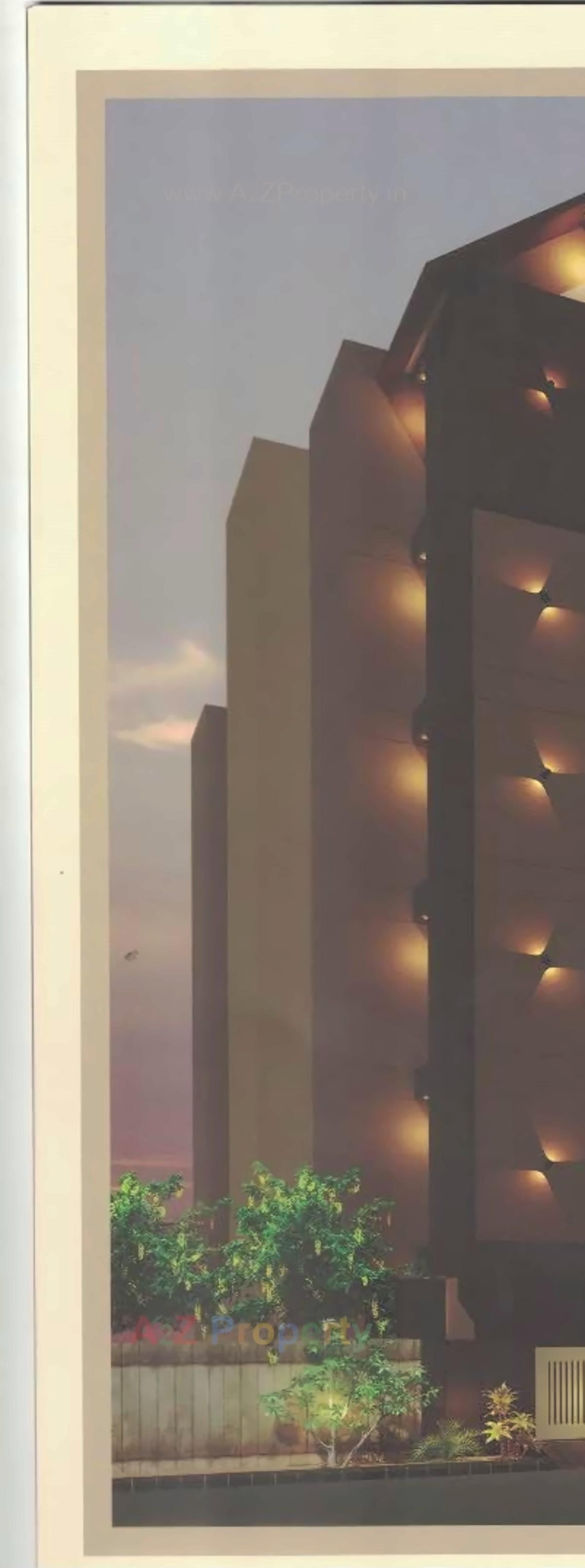 3D Elevation of real estate project Shubham Heritage located at Nanamava, Rajkot, Gujarat