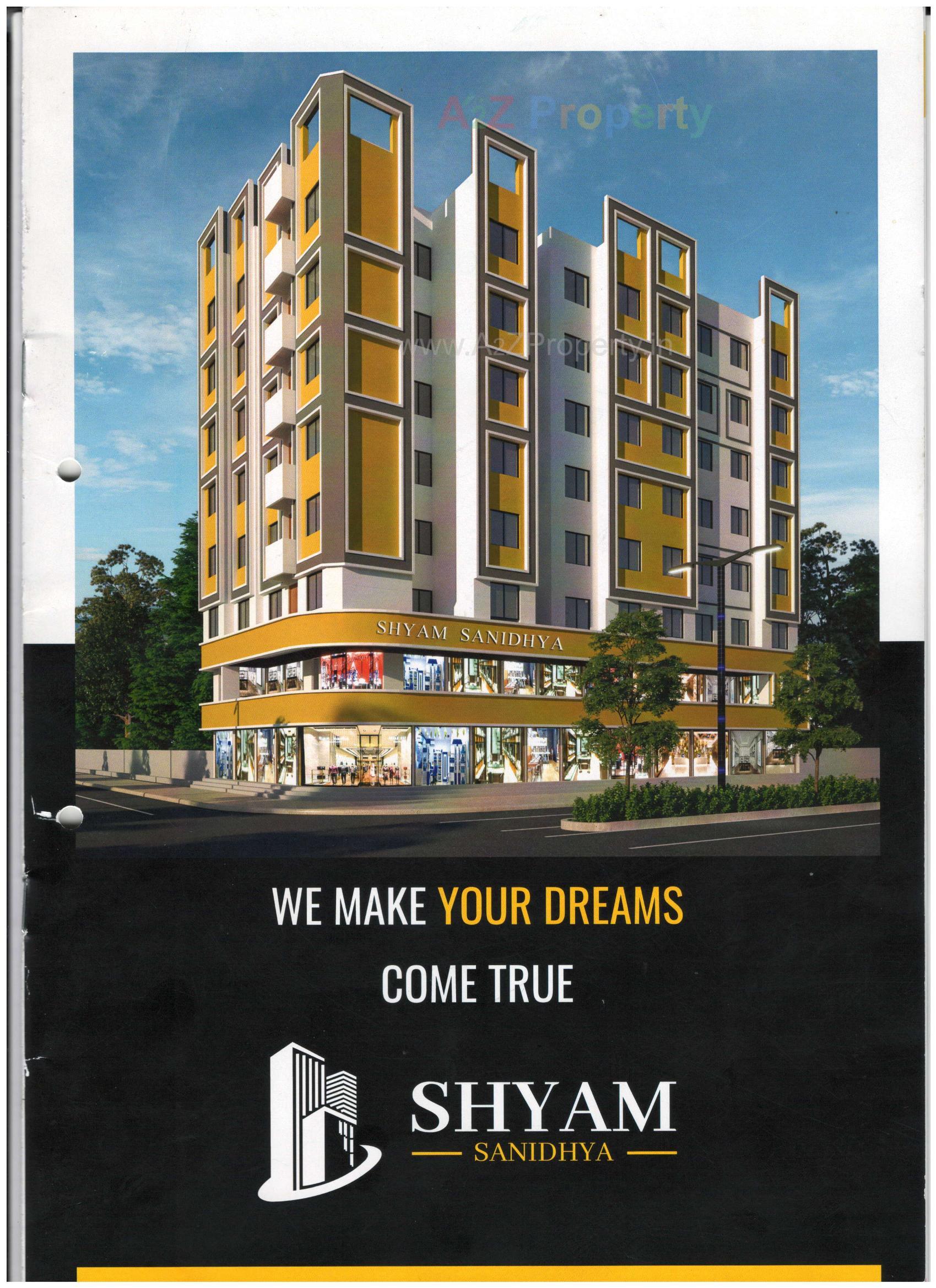 3D Elevation of real estate project Shyam Sanidhya located at Rajkot, Rajkot, Gujarat