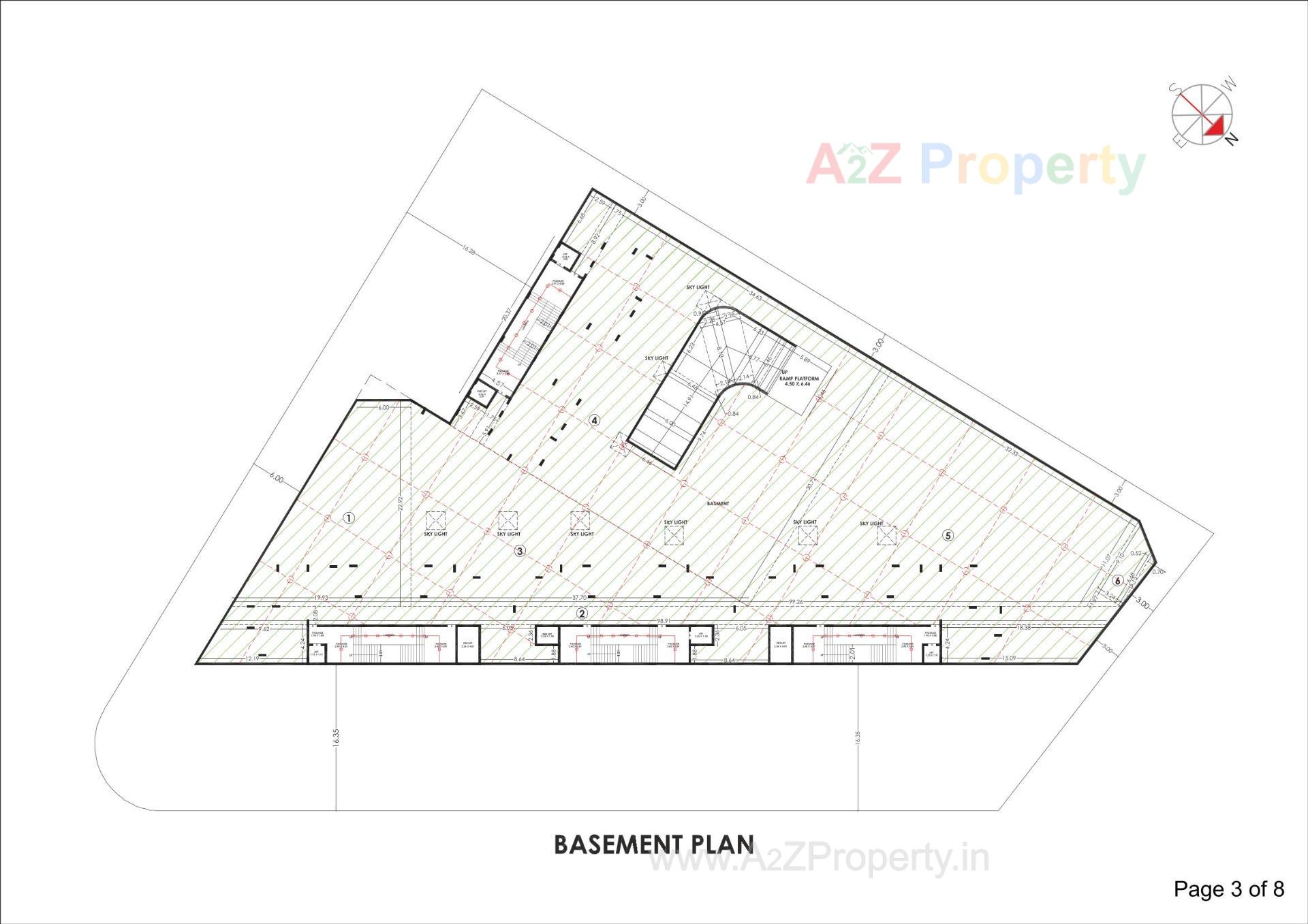 Layout of real estate project Shyama Greens located at Rajkot, Rajkot, Gujarat