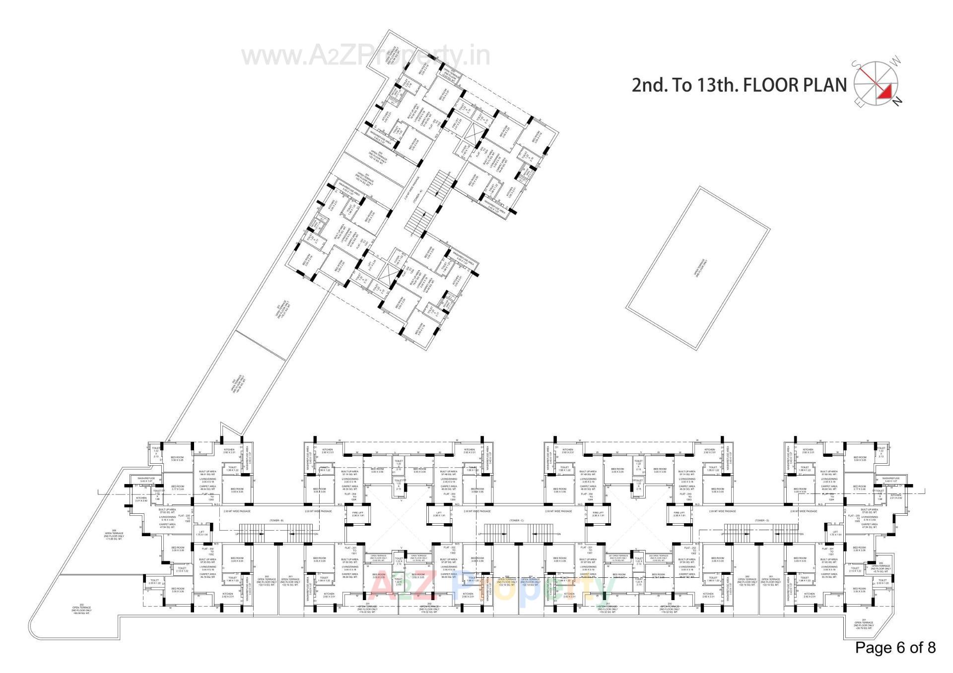 Layout of real estate project Shyama Greens located at Rajkot, Rajkot, Gujarat