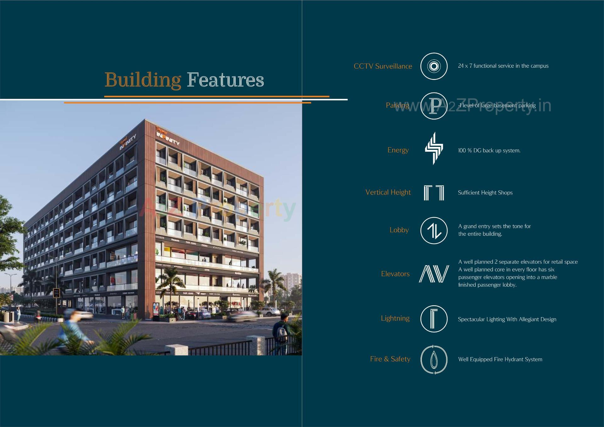  of real estate project Shyamal Infinity located at Raiya, Rajkot, Gujarat