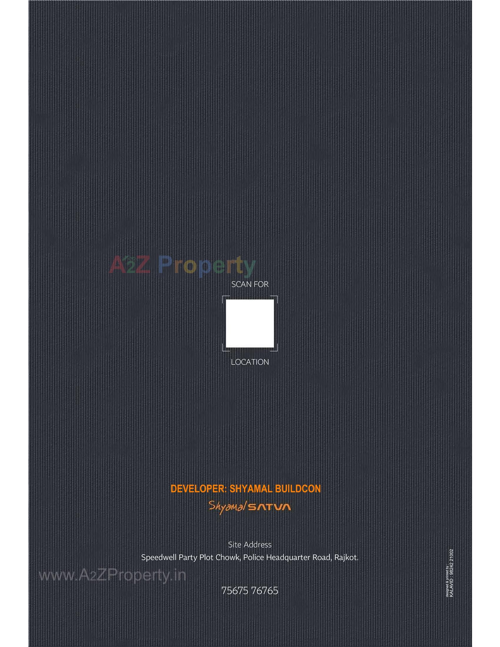  of real estate project Shyamal Satva located at Mavdi, Rajkot, Gujarat