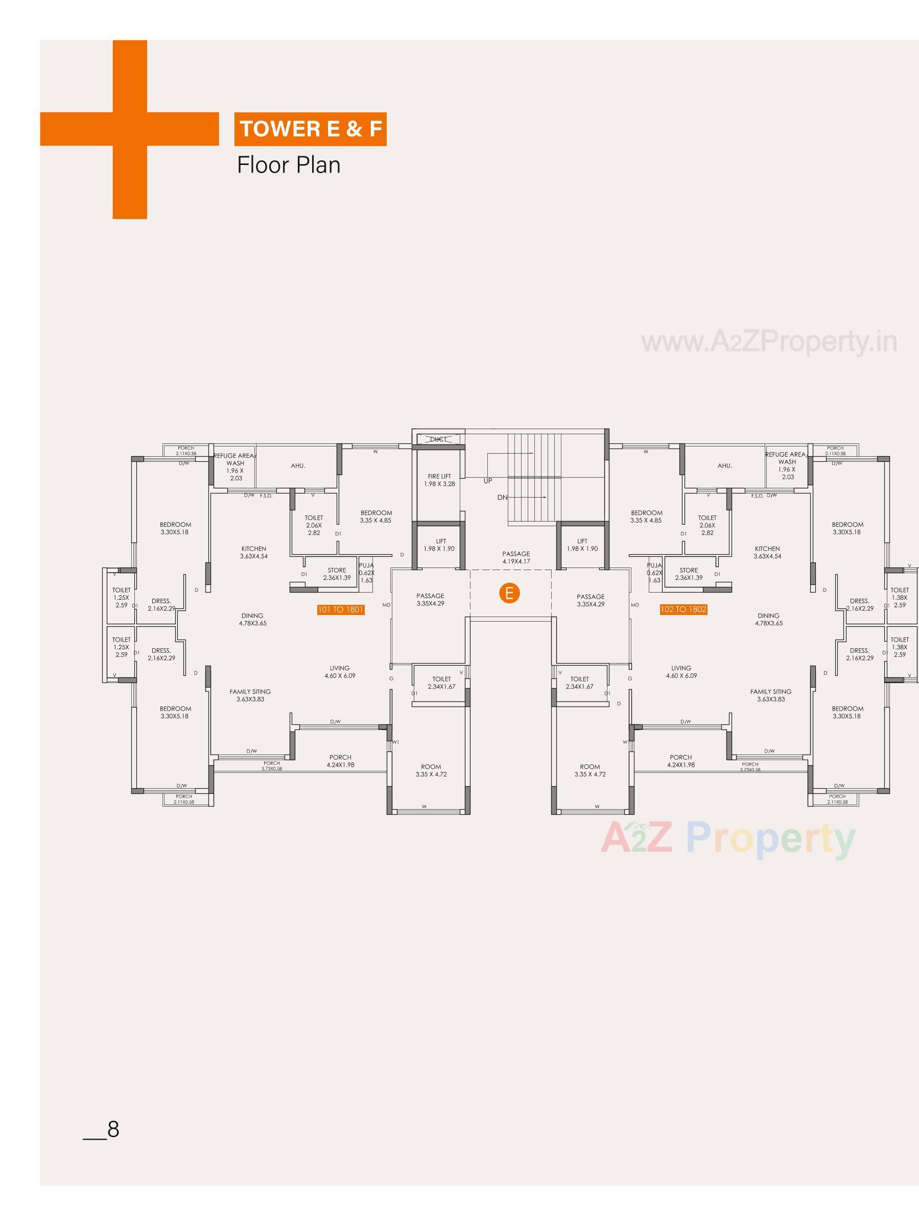 Layout of real estate project Shyamal Shashwat located at Motamava, Rajkot, Gujarat