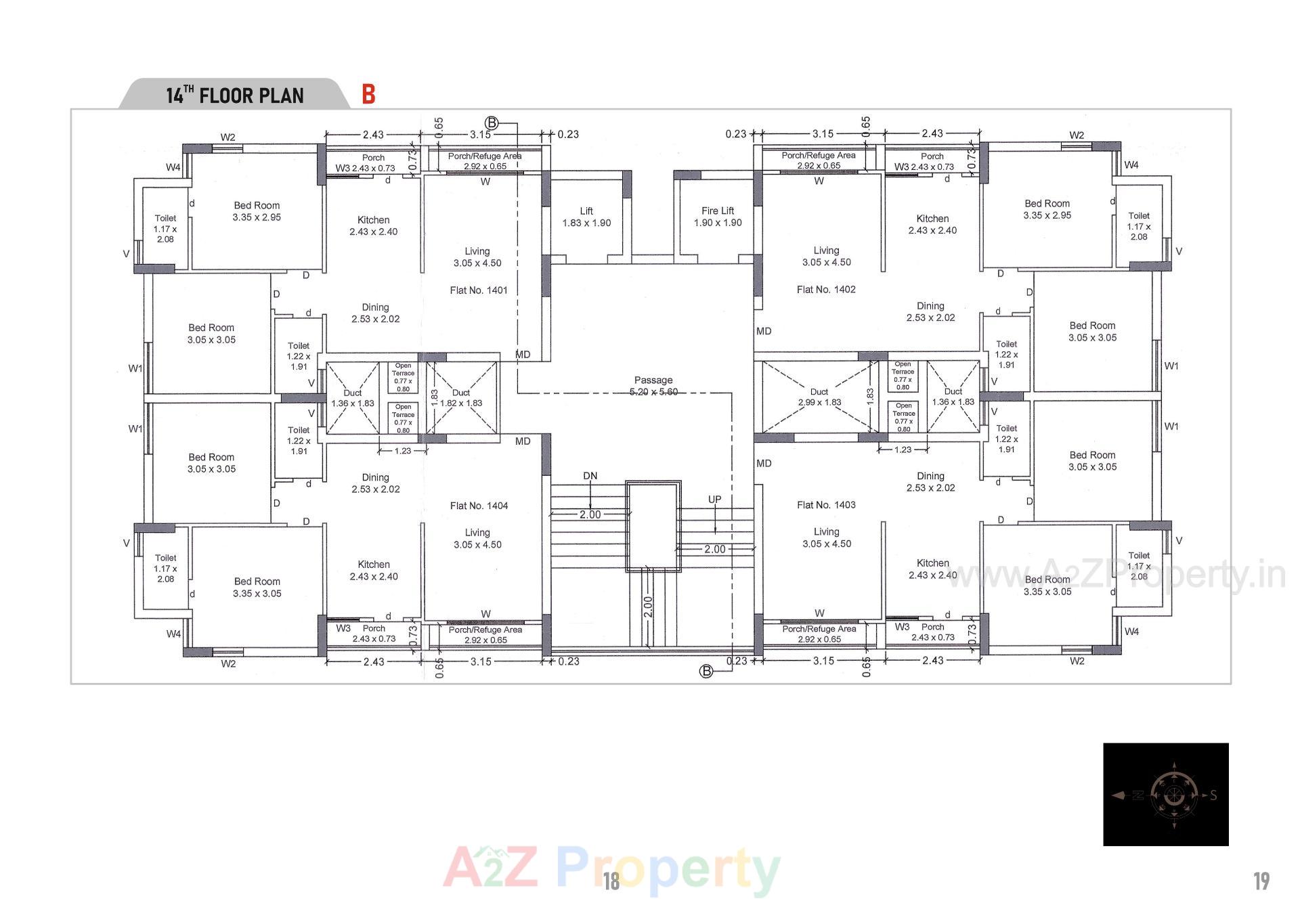 Layout of real estate project Siddhi Sapphire located at Mavdi , Rajkot, Gujarat