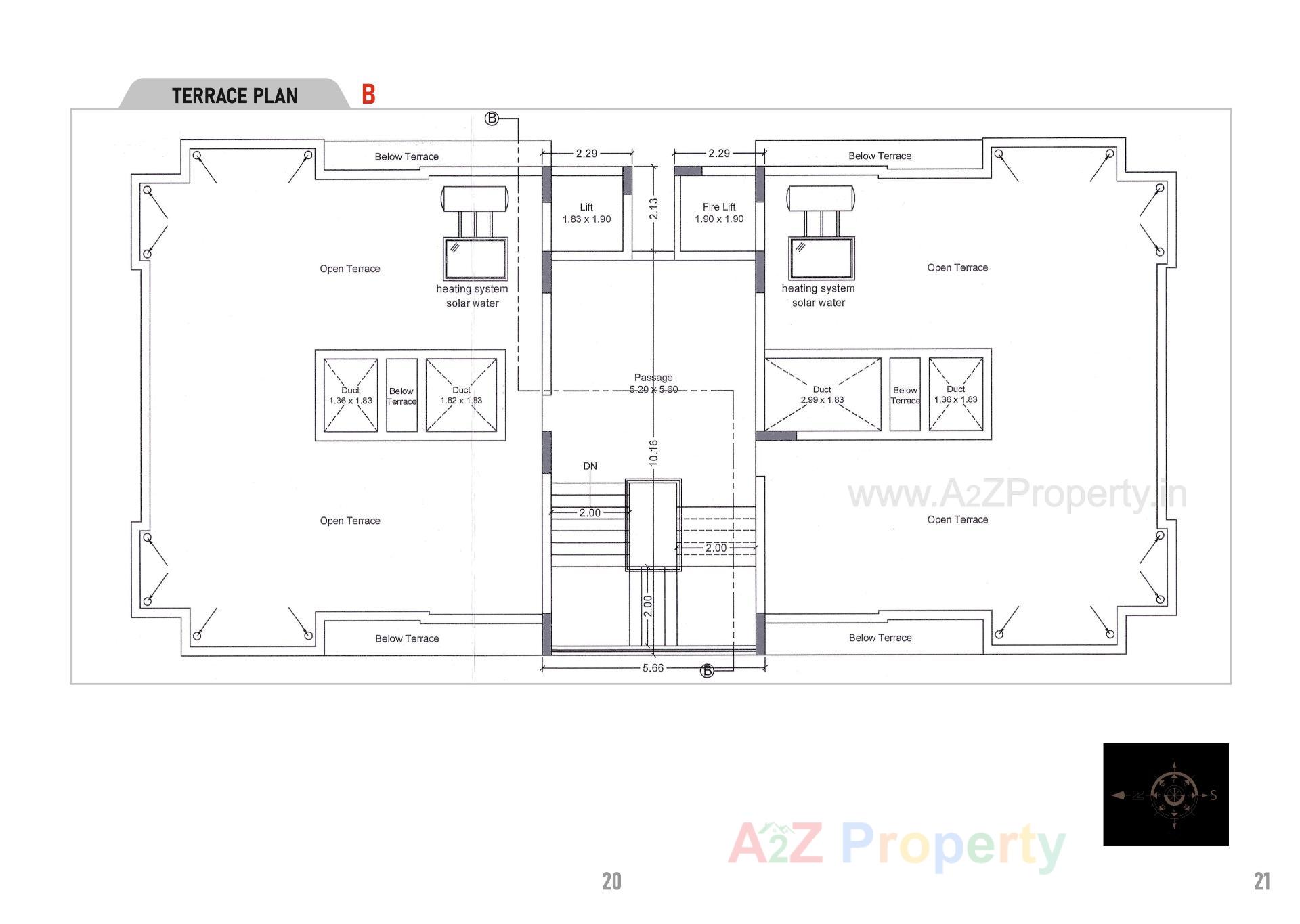 Layout of real estate project Siddhi Sapphire located at Mavdi , Rajkot, Gujarat