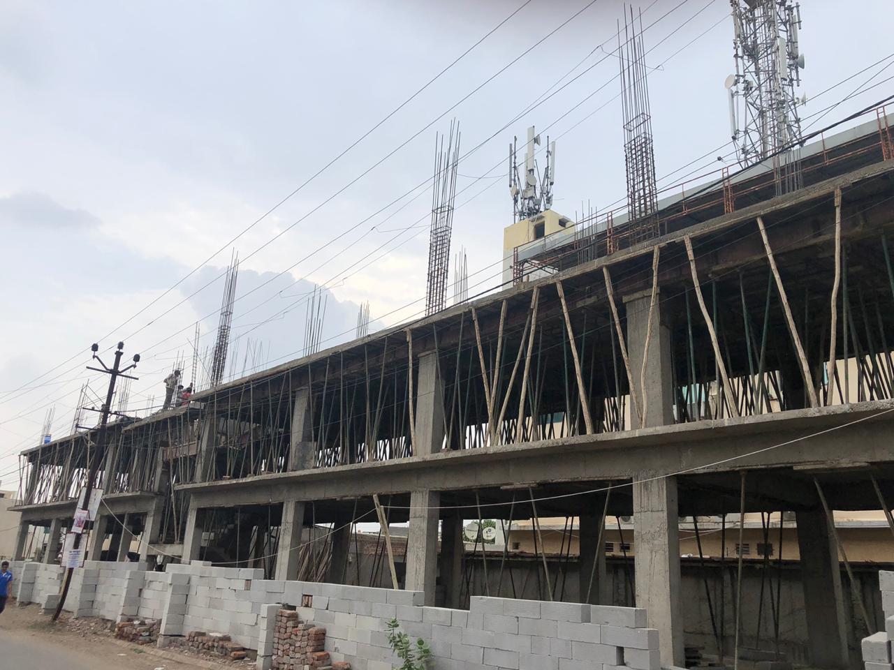 170427_const of real estate project Silk Route located at Mavdi, Rajkot, Gujarat