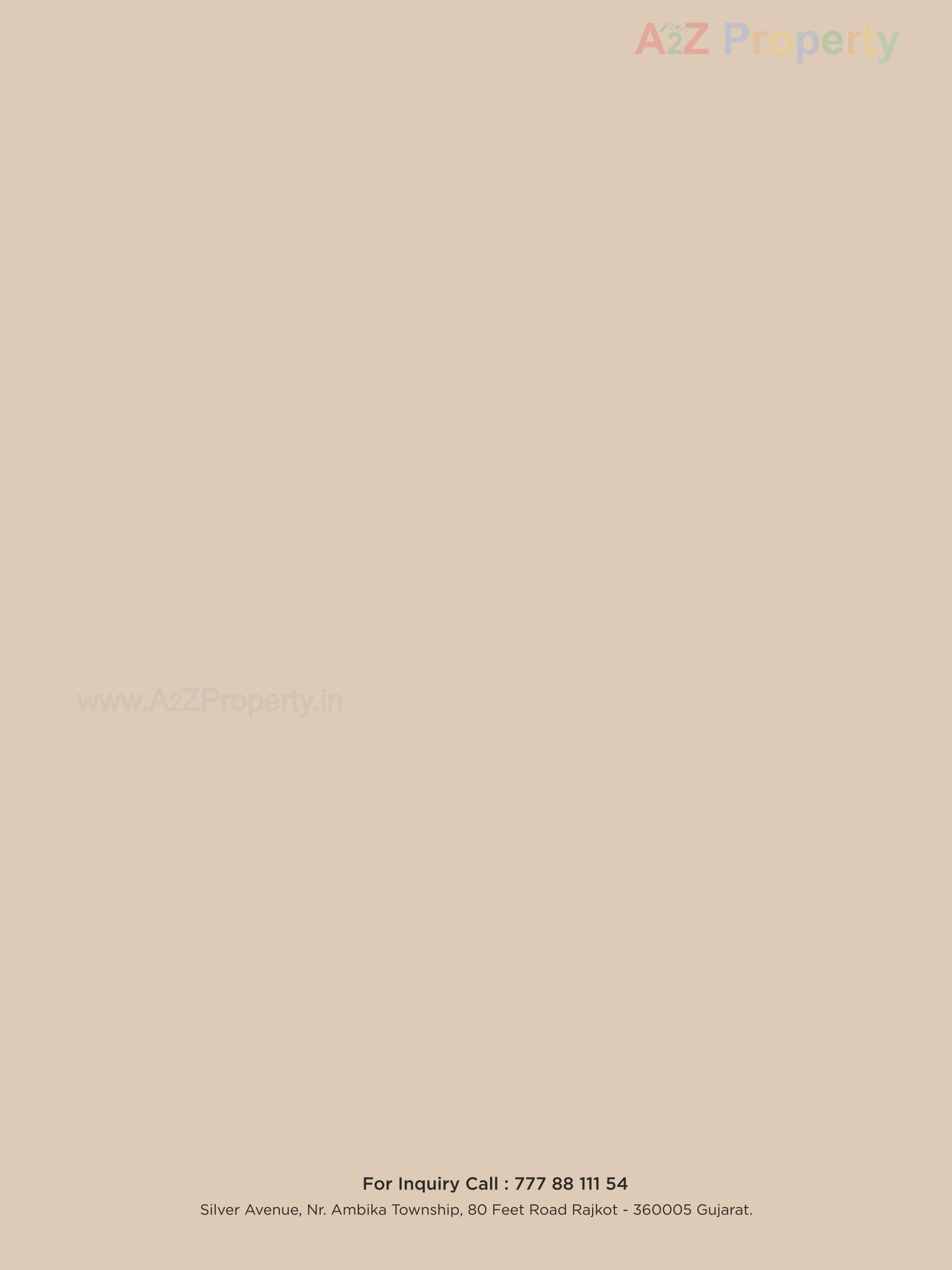  of real estate project Silver Avenue located at Mavdi, Rajkot, Gujarat