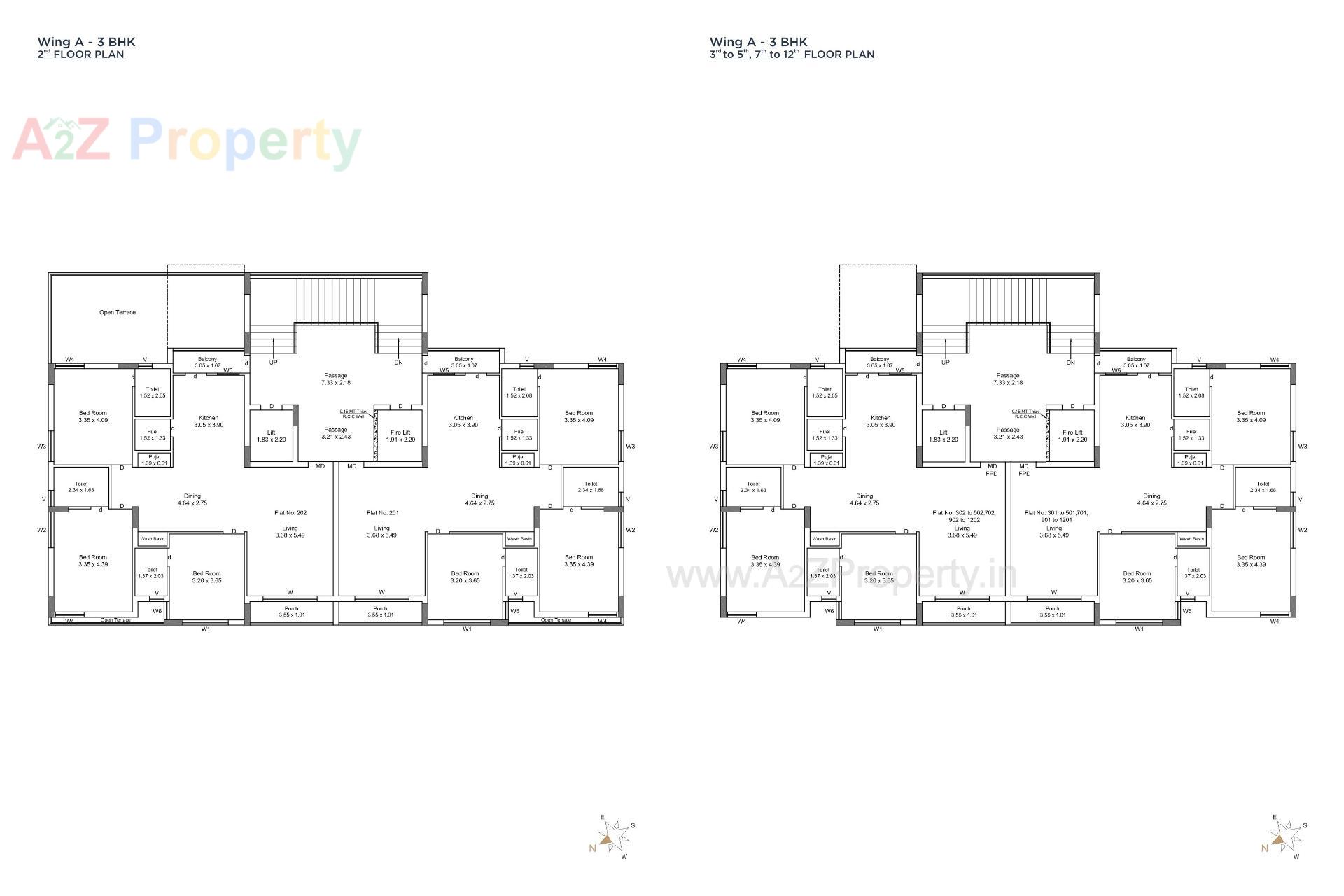 Layout of real estate project Silver Avenue located at Mavdi, Rajkot, Gujarat