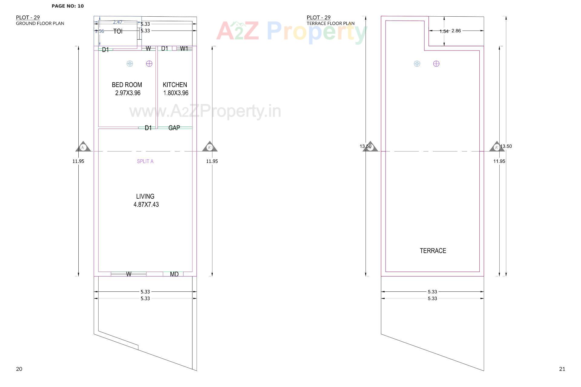  of real estate project Silver Homes located at Vajdi, Rajkot, Gujarat
