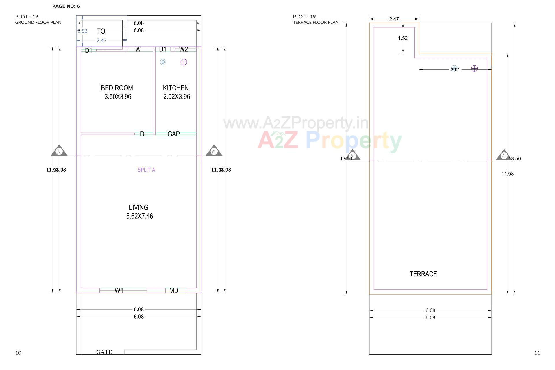  of real estate project Silver Homes located at Vajdi, Rajkot, Gujarat