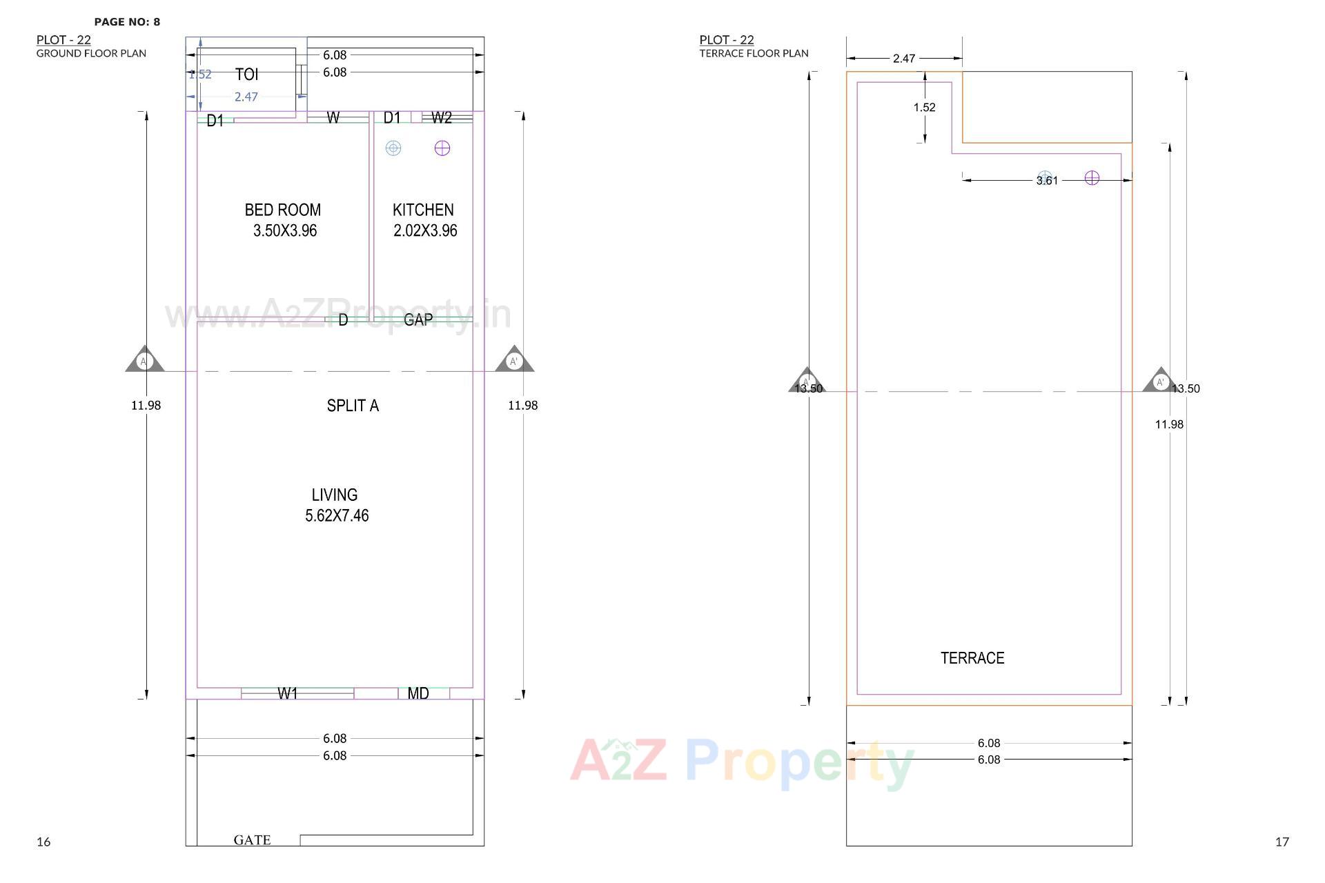  of real estate project Silver Homes located at Vajdi, Rajkot, Gujarat