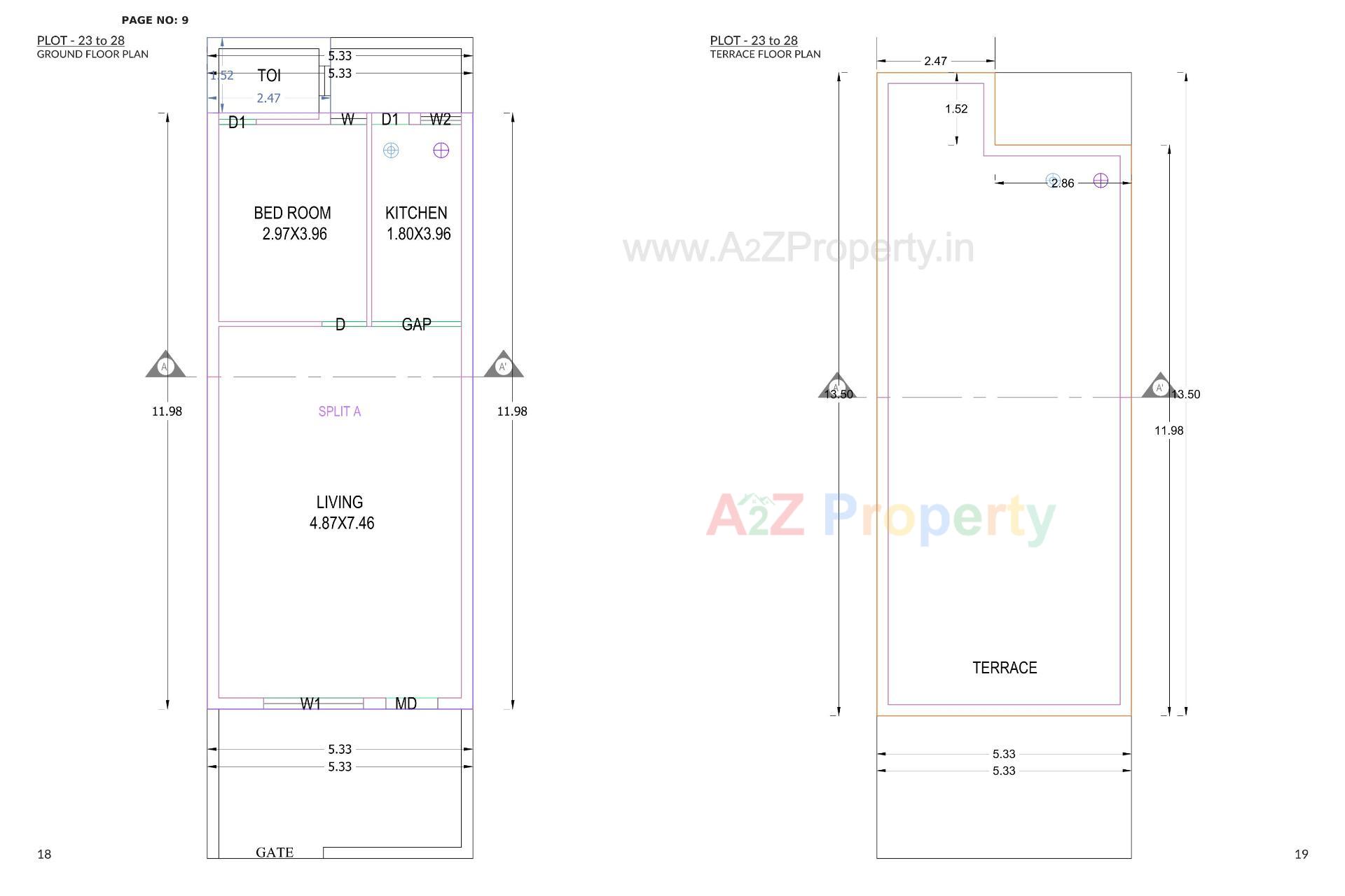  of real estate project Silver Homes located at Vajdi, Rajkot, Gujarat