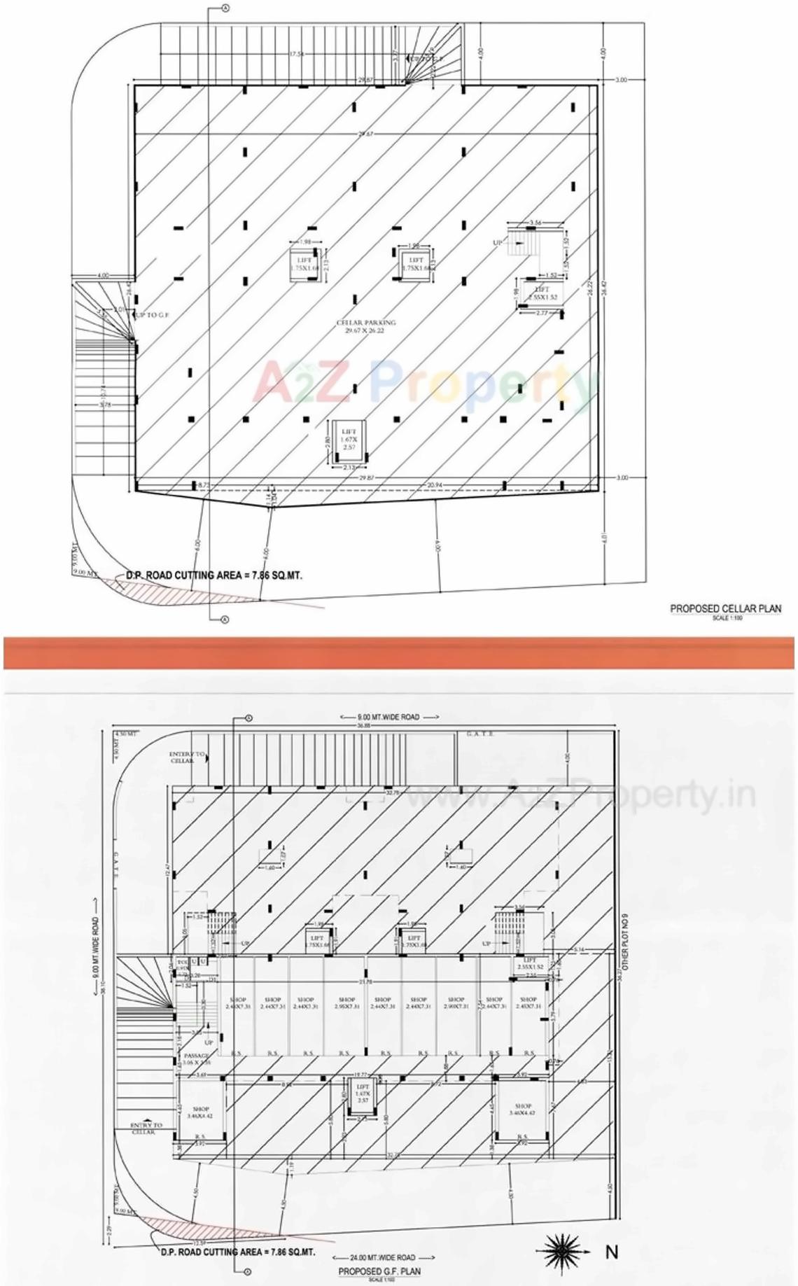  of real estate project Silver Space located at Kotharia, Rajkot, Gujarat