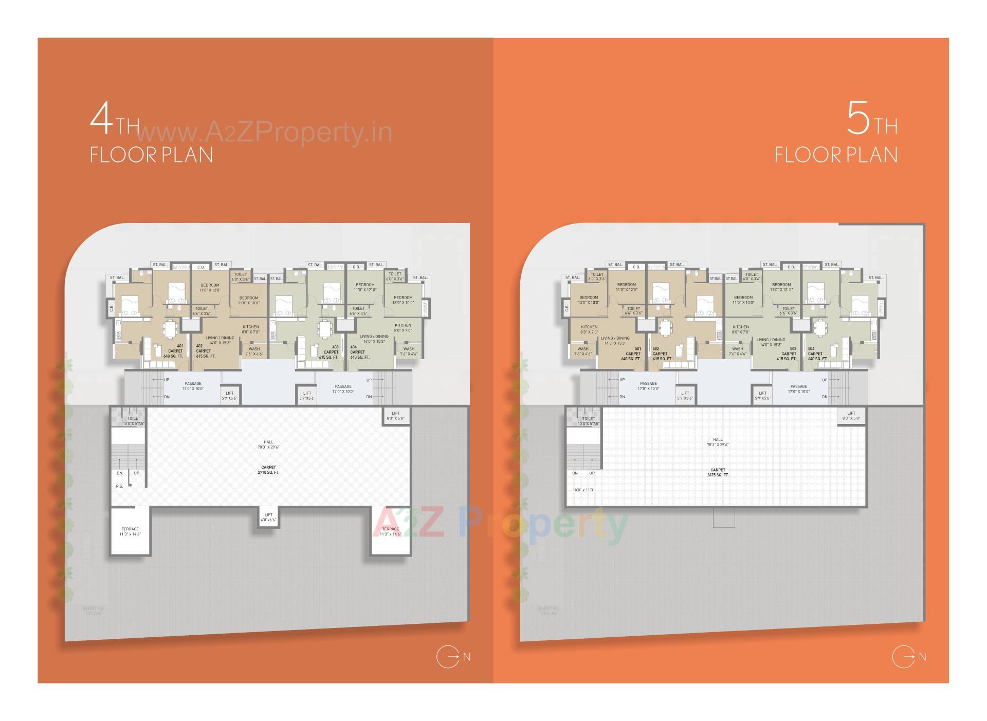 Layout of real estate project Silver Space located at Kothariya, Rajkot, Gujarat