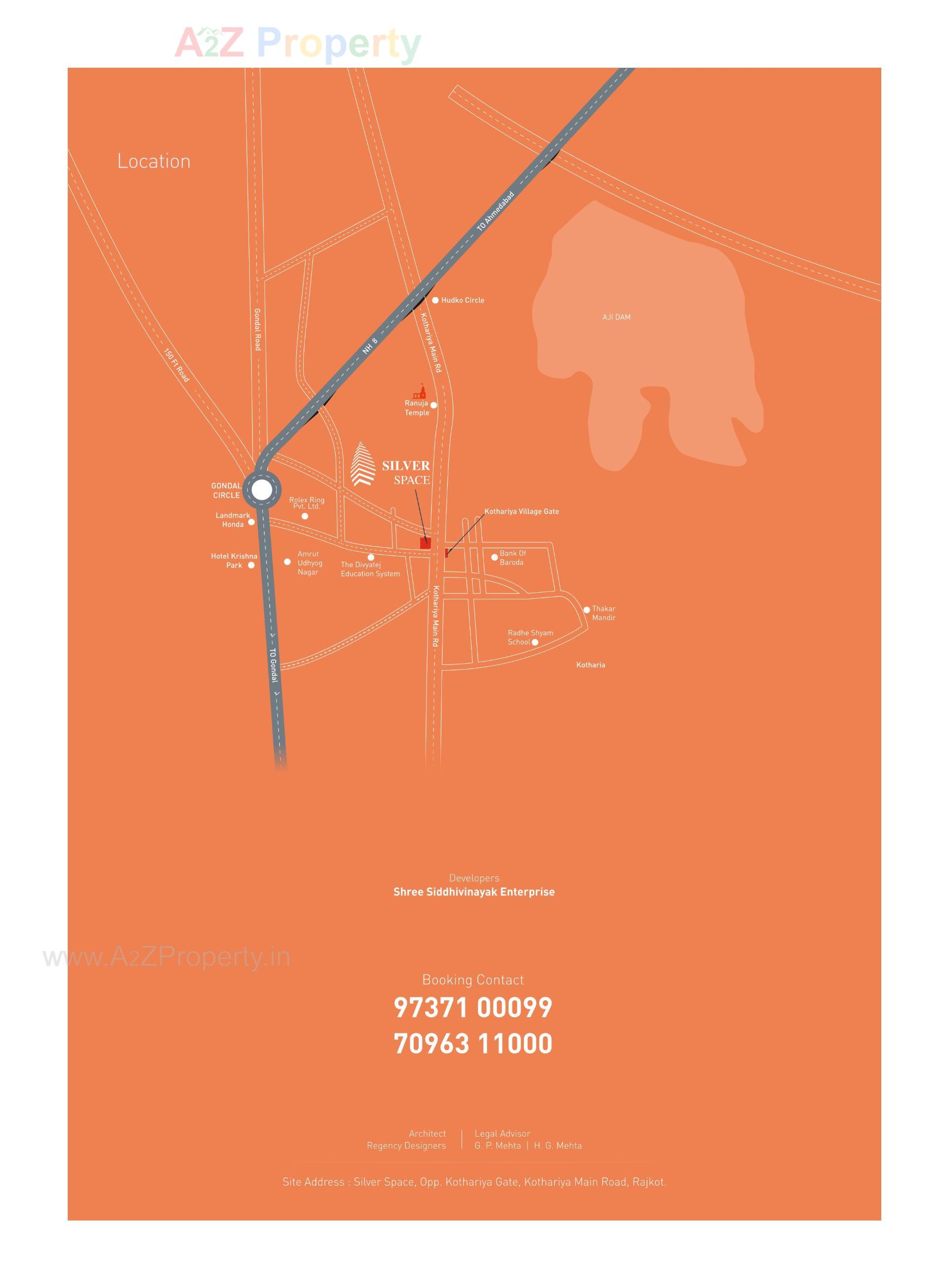  of real estate project Silver Space located at Kothariya, Rajkot, Gujarat