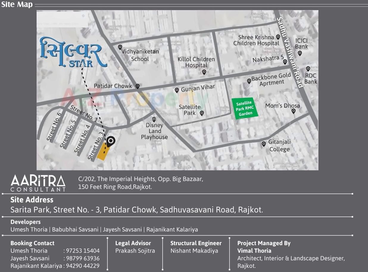  of real estate project Silver Star located at Rajkot, Rajkot, Gujarat