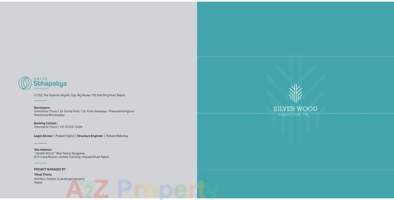  of real estate project Silver Wood located at Mavdi, Rajkot, Gujarat