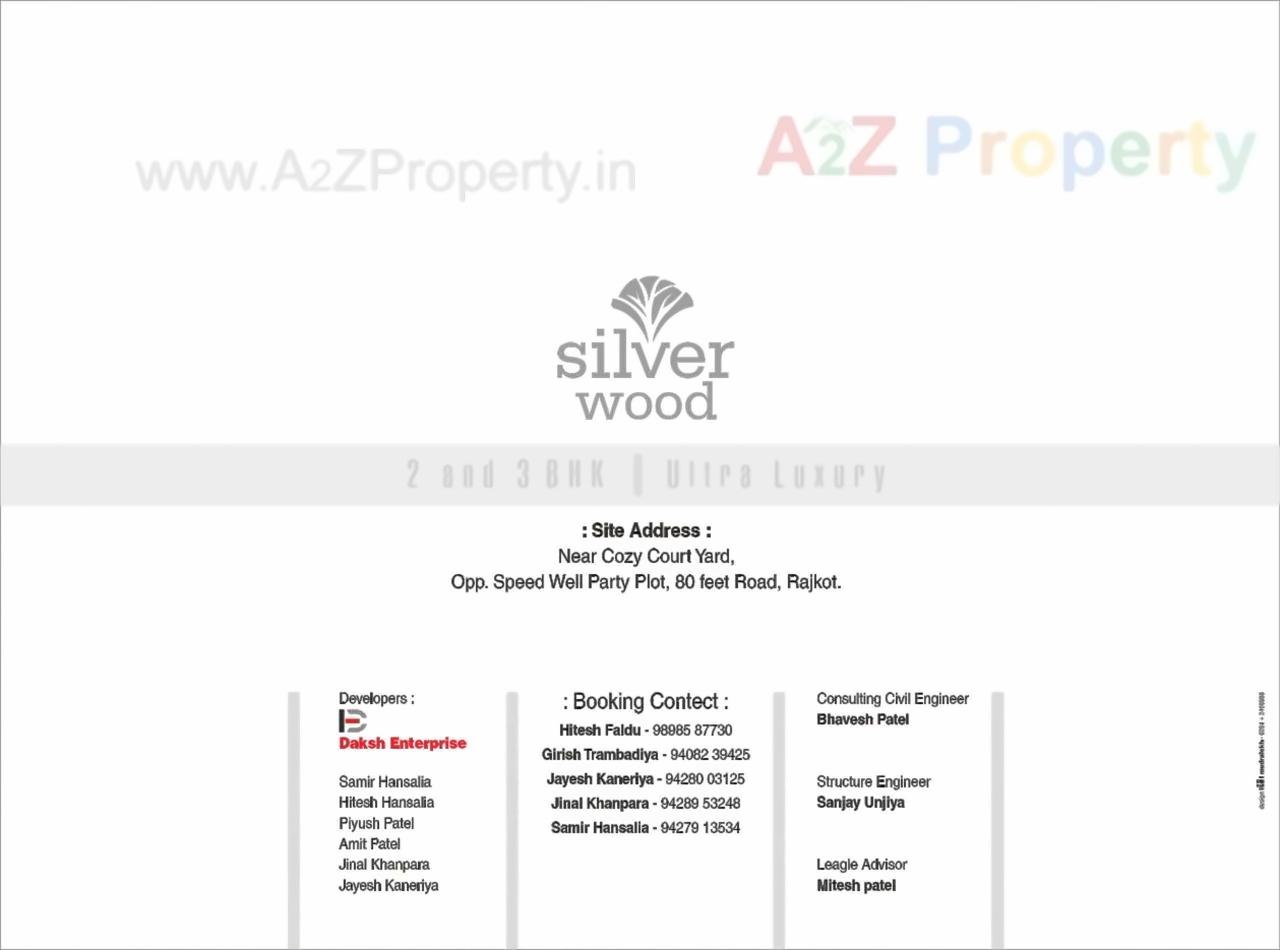  of real estate project Silver Wood located at Motamava, Rajkot, Gujarat
