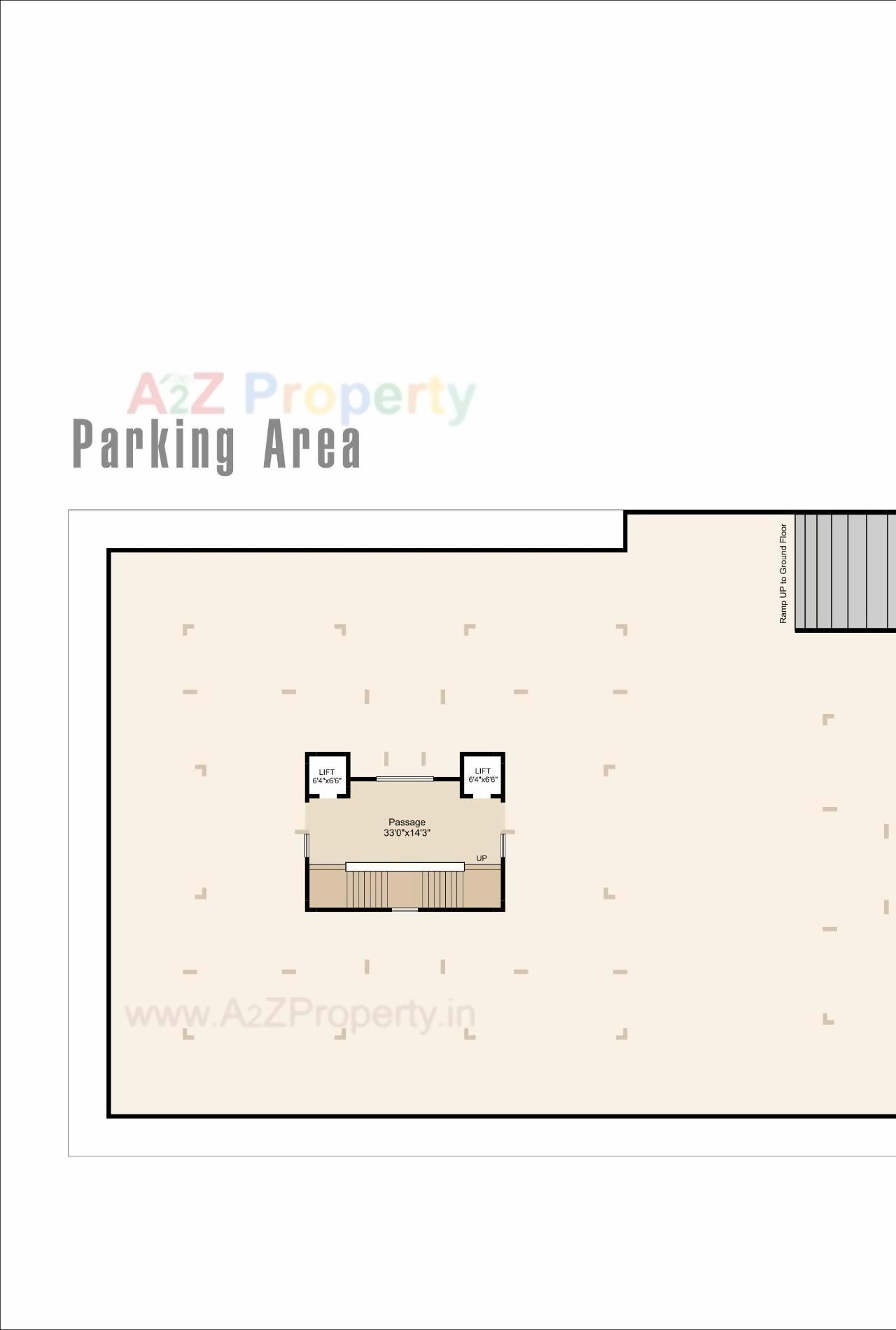 Layout of real estate project Silver Wood located at Motamava, Rajkot, Gujarat