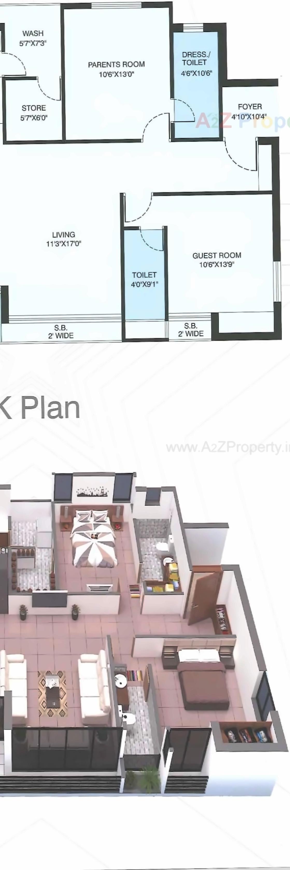 Layout of real estate project Sitara Height located at Madhapar, Rajkot, Gujarat