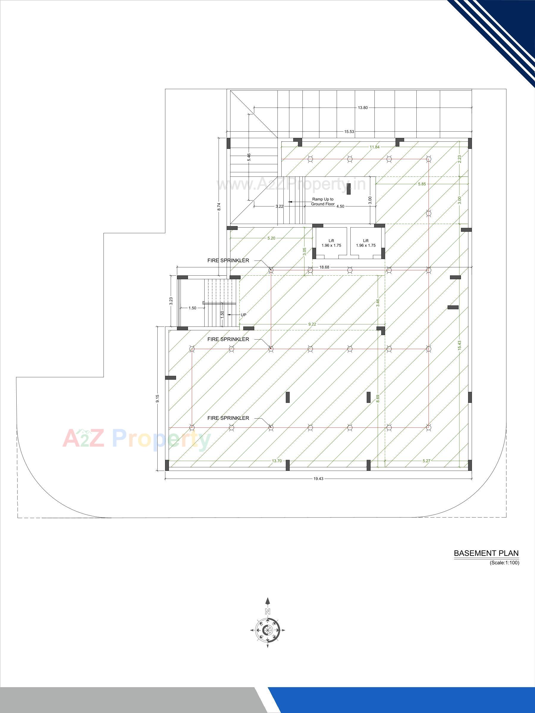  of real estate project Sky Corner located at Mavdi, Rajkot, Gujarat