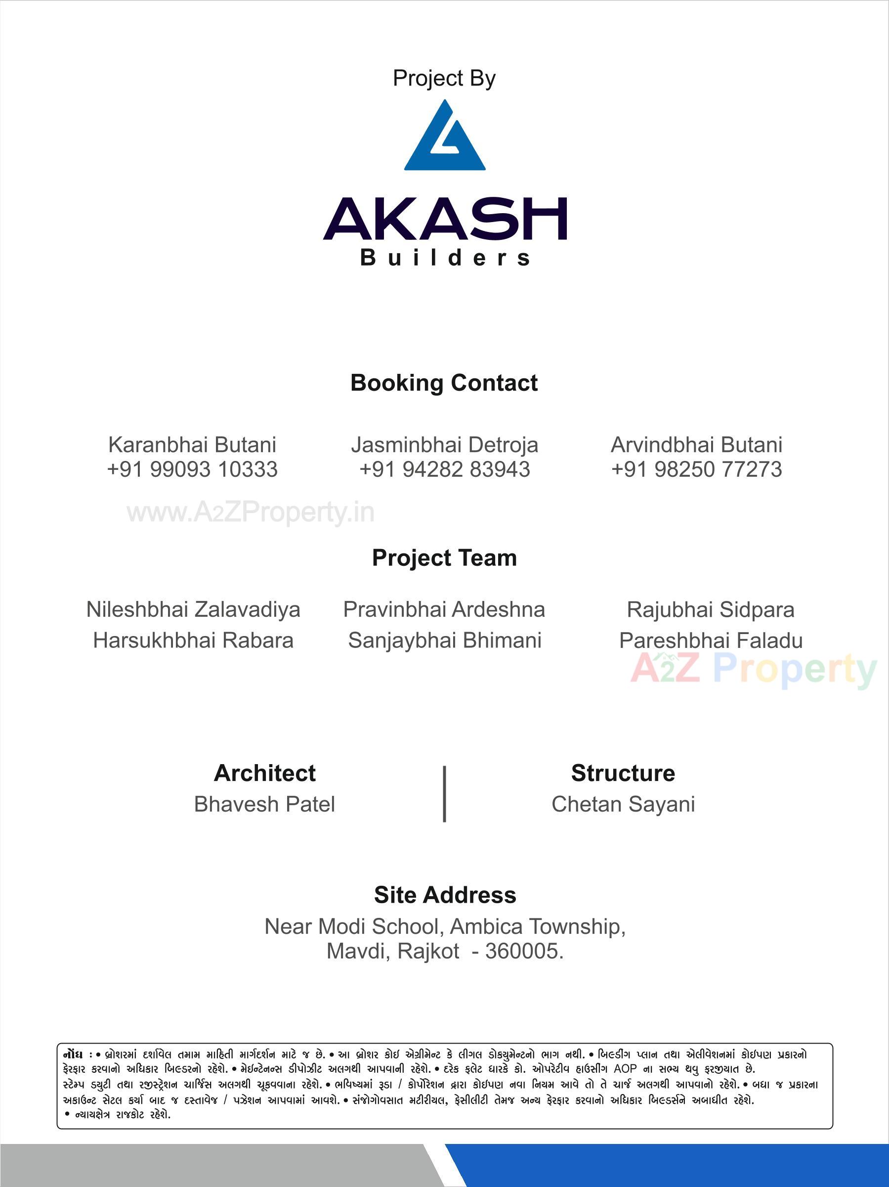  of real estate project Sky Corner located at Mavdi, Rajkot, Gujarat