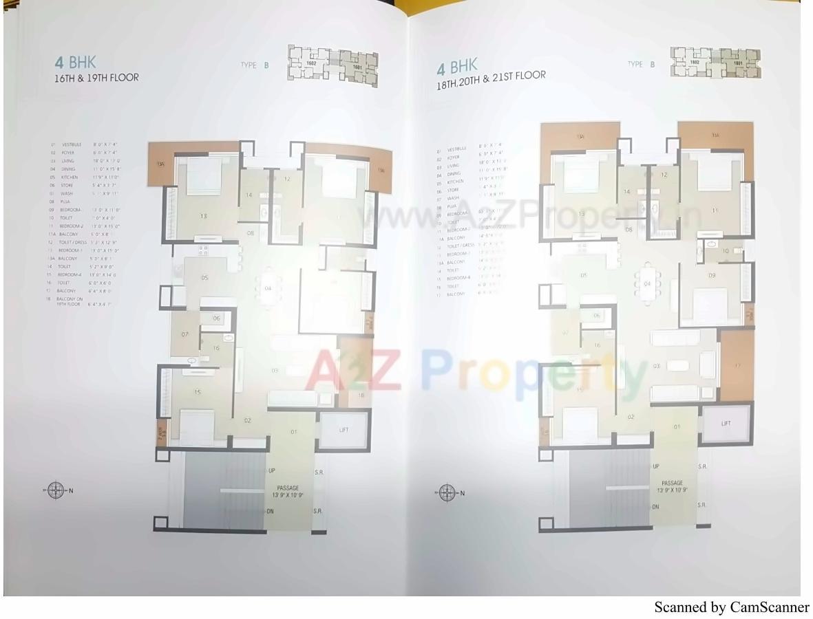 Layout of real estate project Sky Diamond located at Mavdi, Rajkot, Gujarat