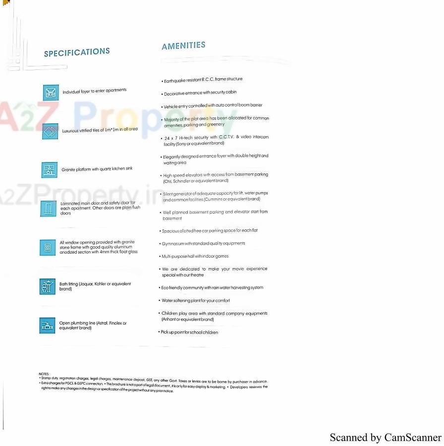  of real estate project Sky Diamond located at Mavdi, Rajkot, Gujarat