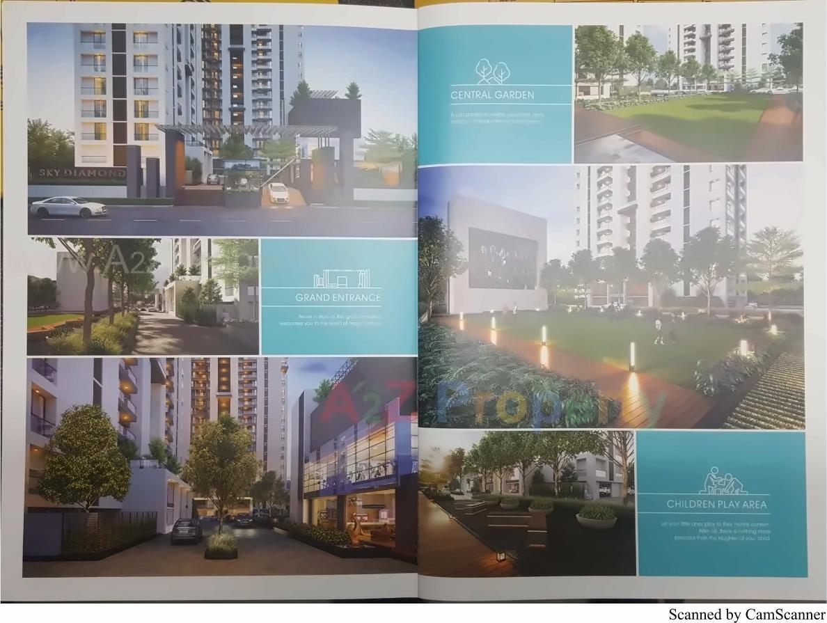  of real estate project Sky Diamond located at Mavdi, Rajkot, Gujarat