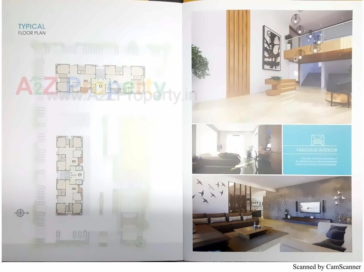 Layout of real estate project Sky Diamond located at Mavdi, Rajkot, Gujarat