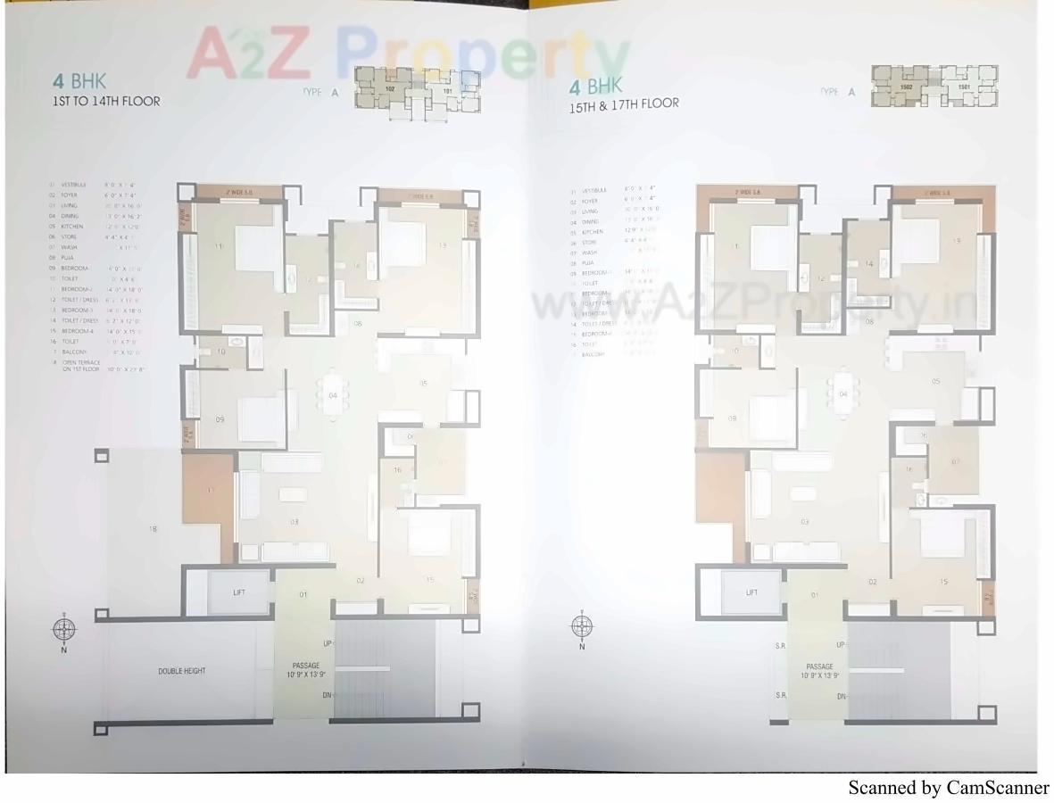 Layout of real estate project Sky Diamond located at Mavdi, Rajkot, Gujarat
