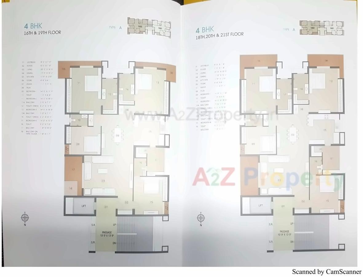 Layout of real estate project Sky Diamond located at Mavdi, Rajkot, Gujarat