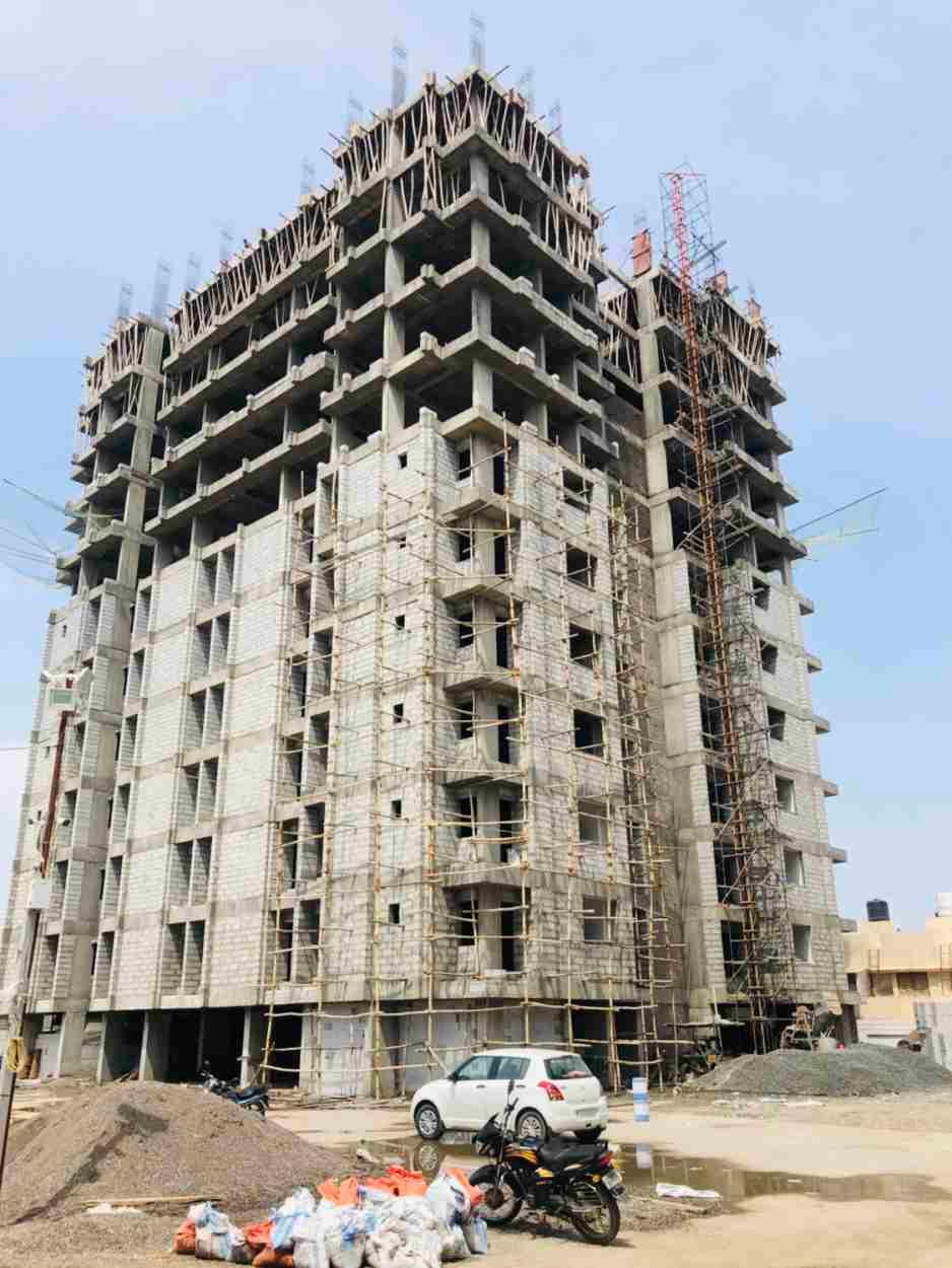 168385_const of real estate project Sky Heights located at Mavdi, Rajkot, Gujarat