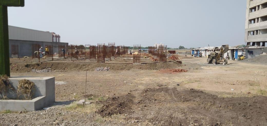 134436_const of real estate project Sky Udyaat located at Ghanteshwar, Rajkot, Gujarat