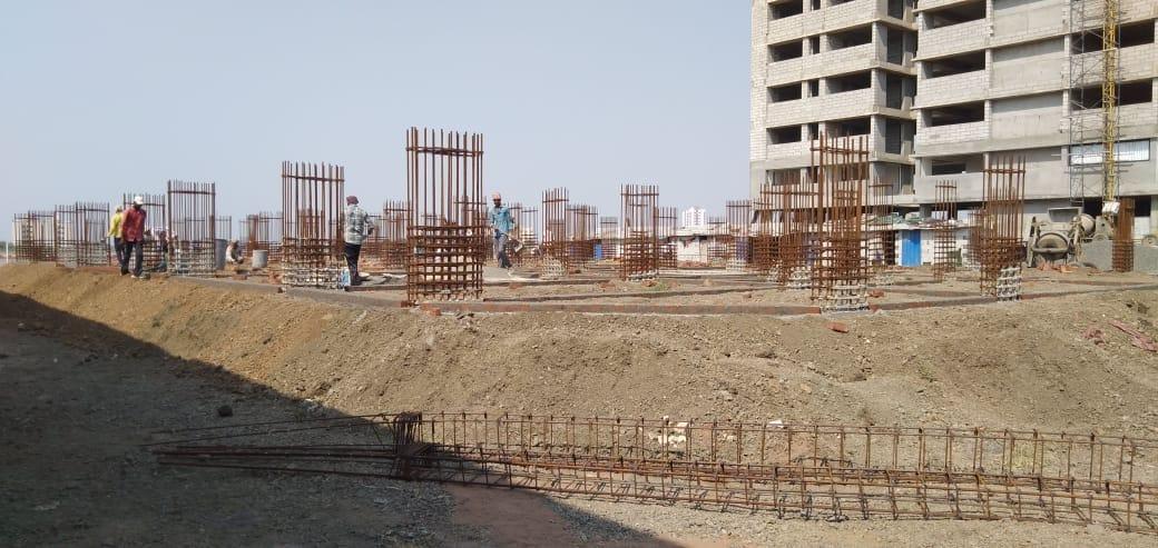 62463_const of real estate project Sky Udyaat located at Ghanteshwar, Rajkot, Gujarat
