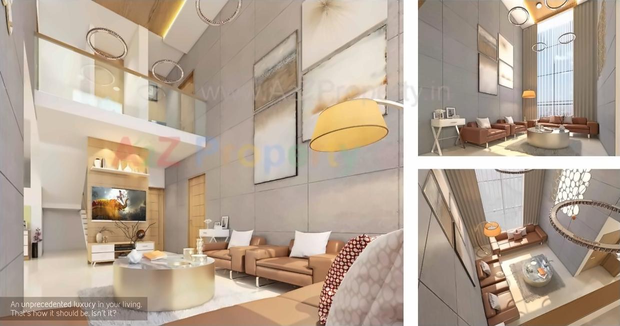 3D Elevation of real estate project Sky Udyaat located at Ghanteshwar, Rajkot, Gujarat